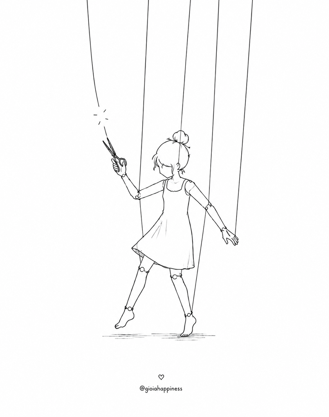 A visual story about discovering that freedom often begins with one quiet decision.
