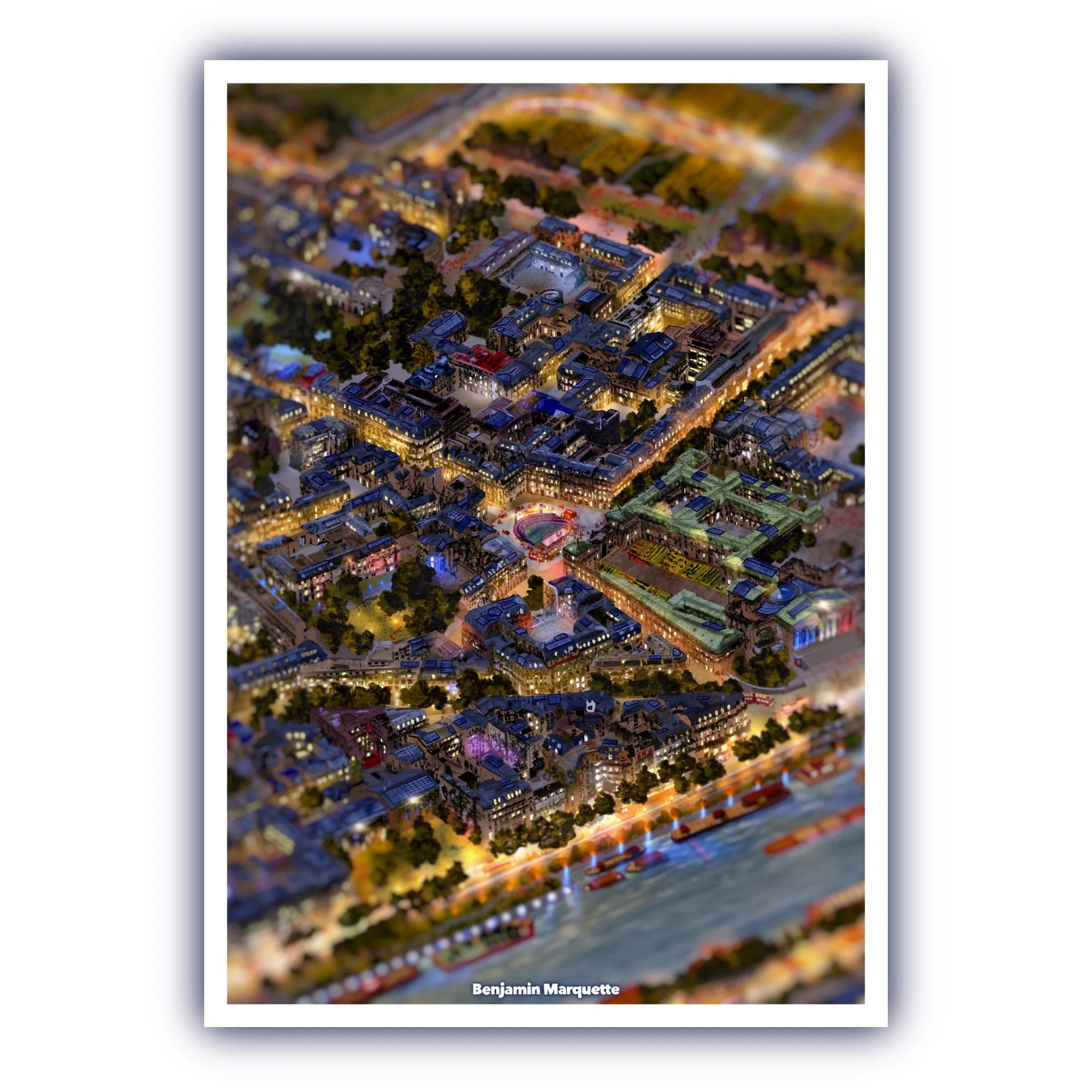 Extrait PARIS 2050 NUIT (Signée & Numérotée)