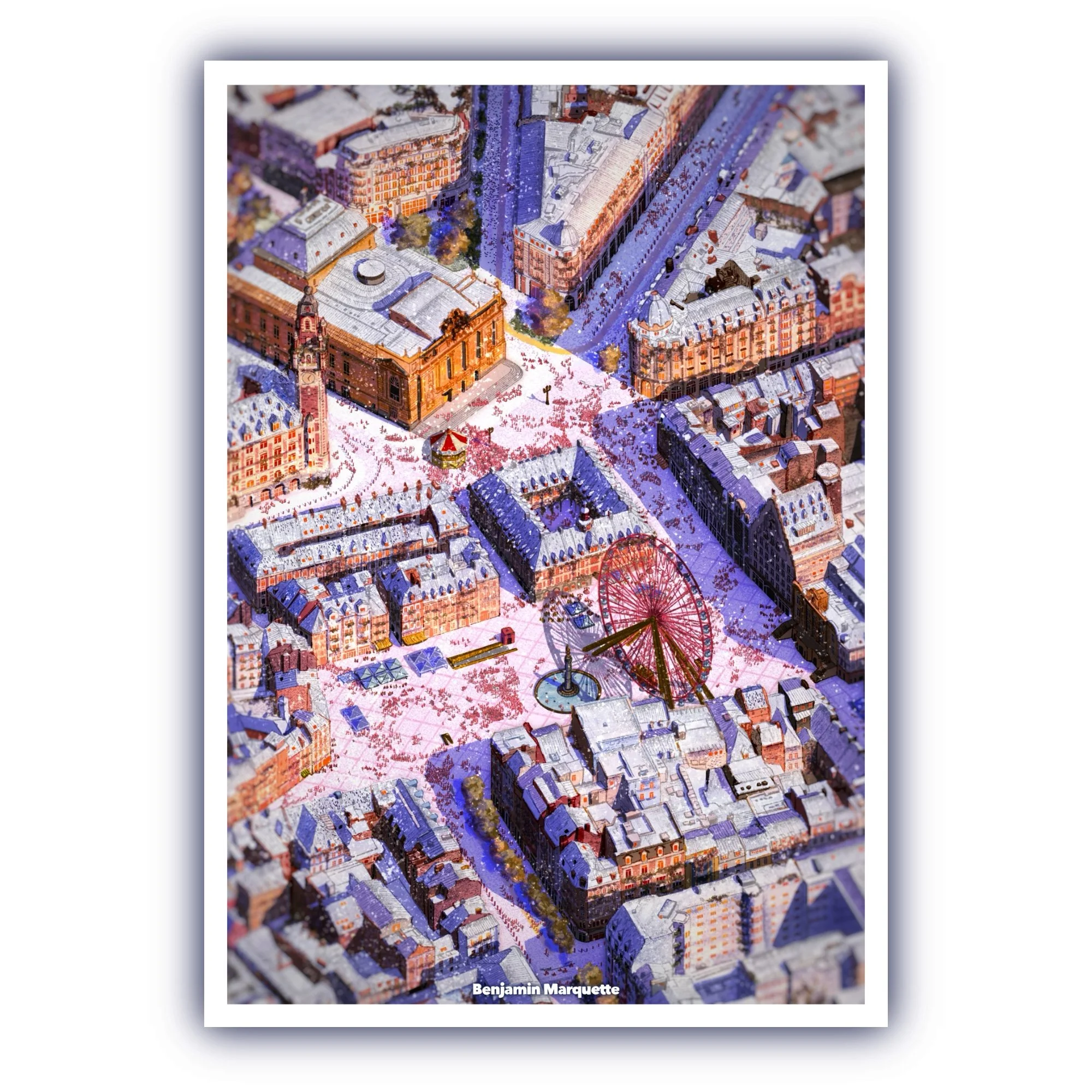Lille Centre 2050 ENNEIGÉ (Édition Signée & Numérotée)