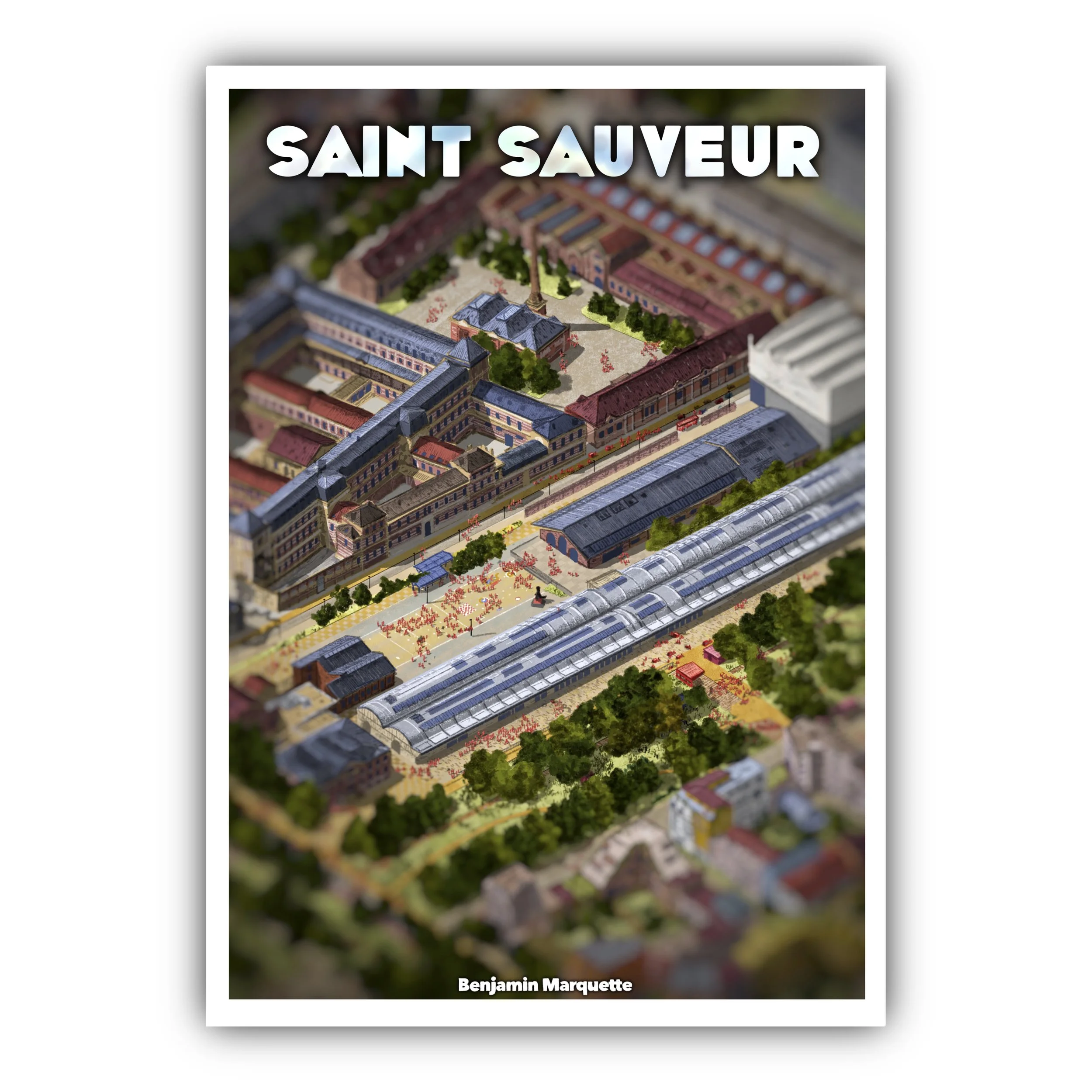 SAINT SAUVEUR, JOURNÉE& MONOCHROME (Édition Signée & Numérotée)