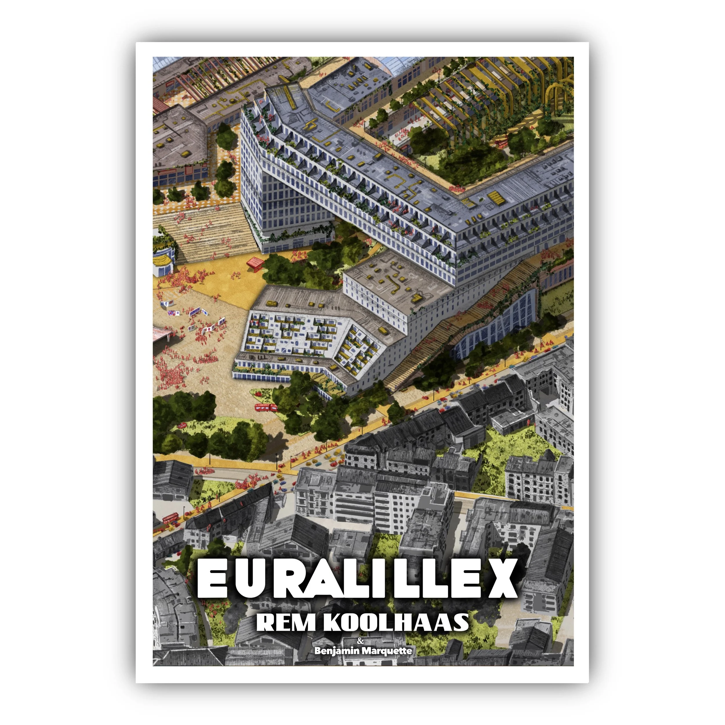 Extrait LILLE EURALILLE X Format vertical (Édition signée & numérotée)