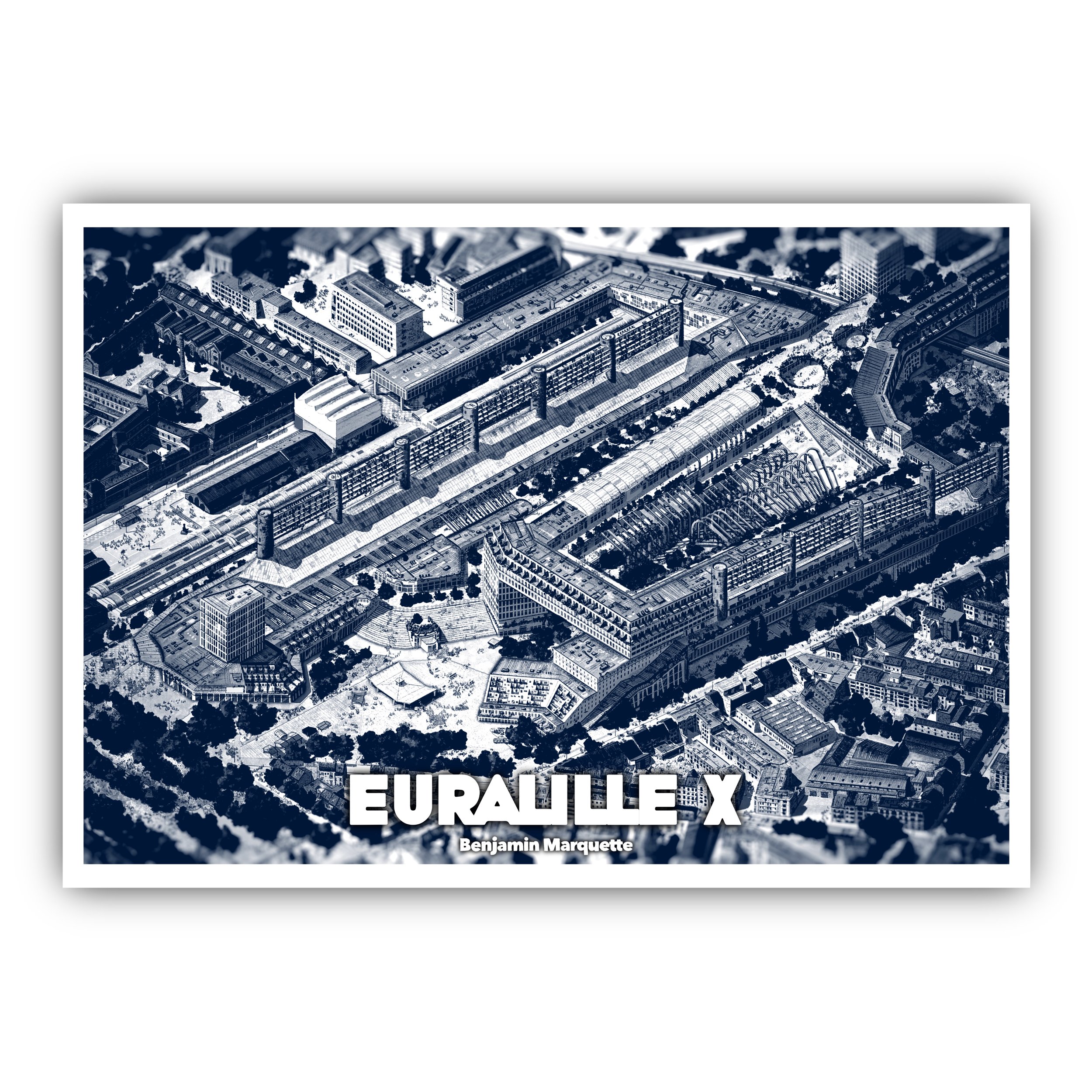 Extrait LILLE EURALILLE X Format horizontal (Édition signée & numérotée)