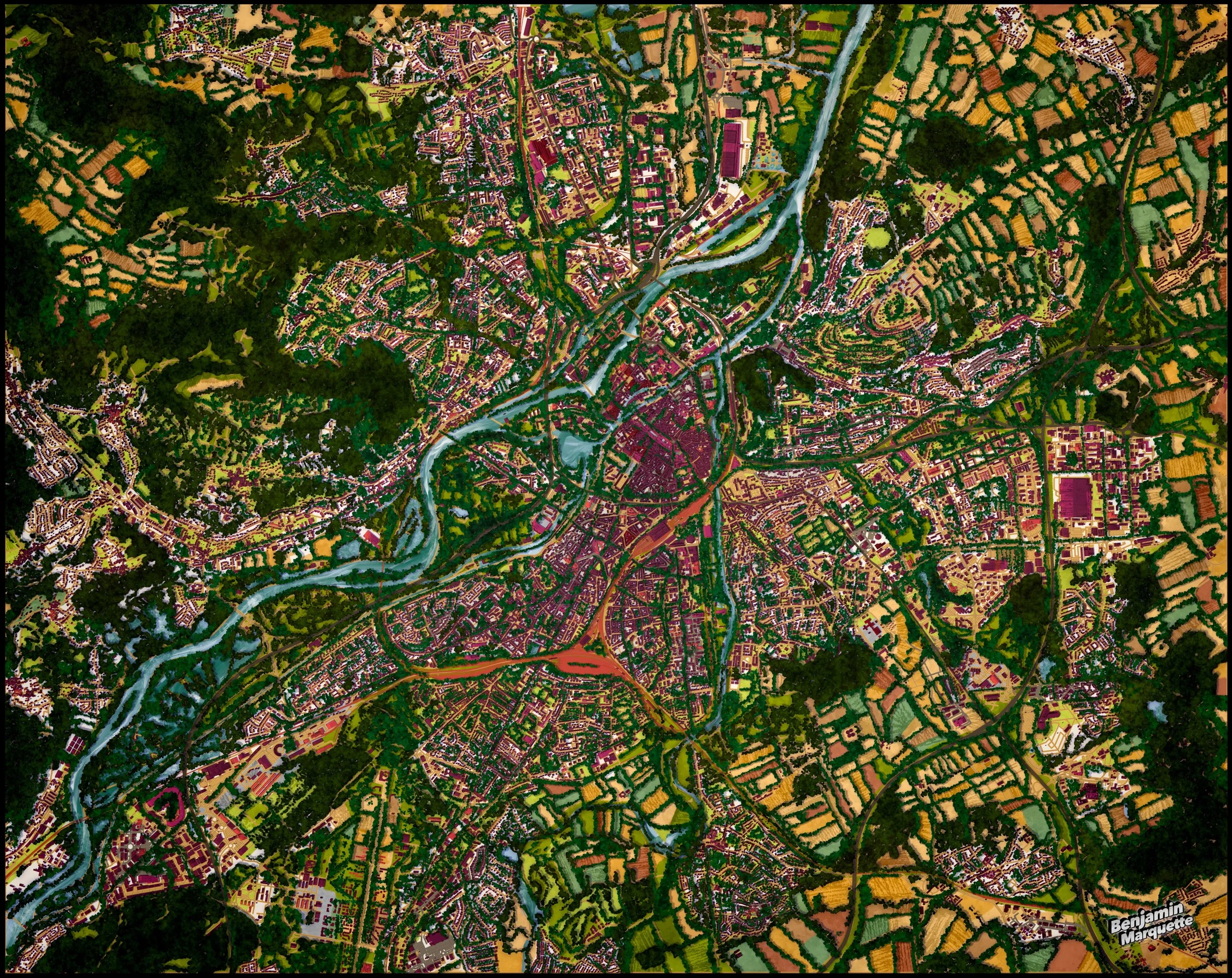 L’Euro-Métropole de Metz en 2050.