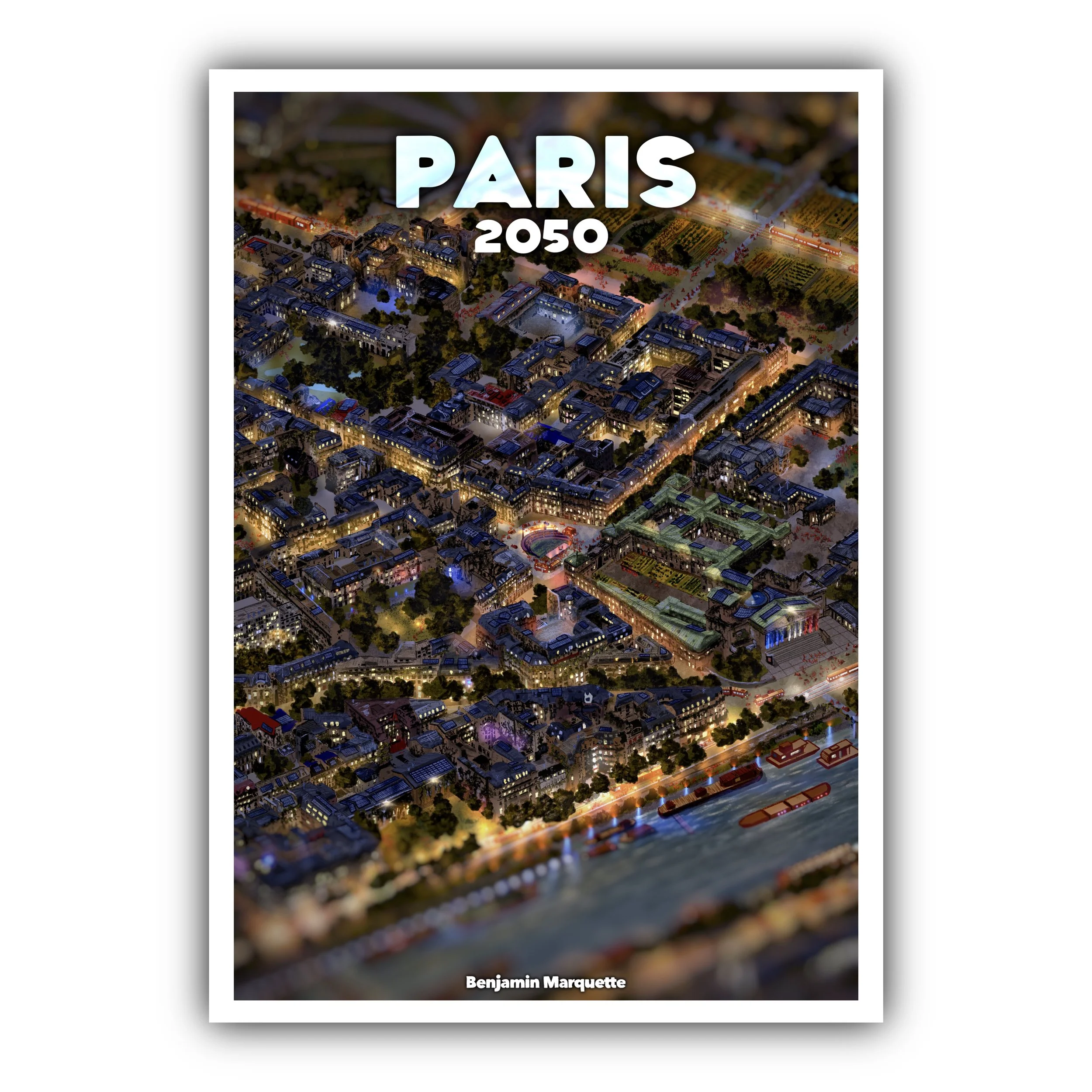 Extrait PARIS 2050, NUIT (Édition Signée & Numérotée)