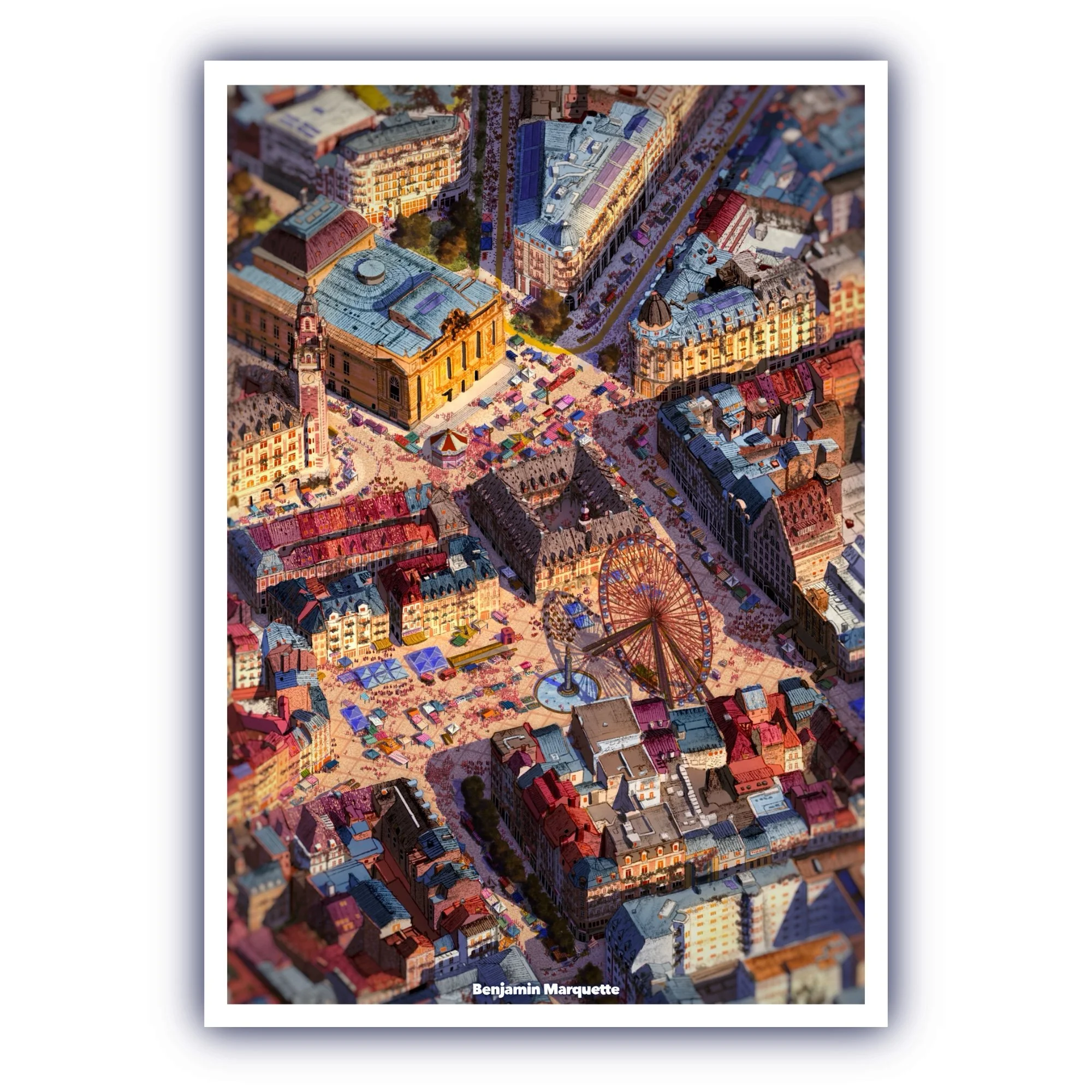 Lille Centre 2050 SOIRÉE (Édition Signée & Numérotée)