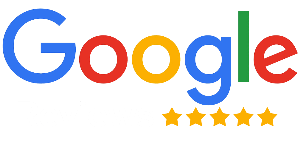 Google Search logo with colorful letters and magnifying glass icon.