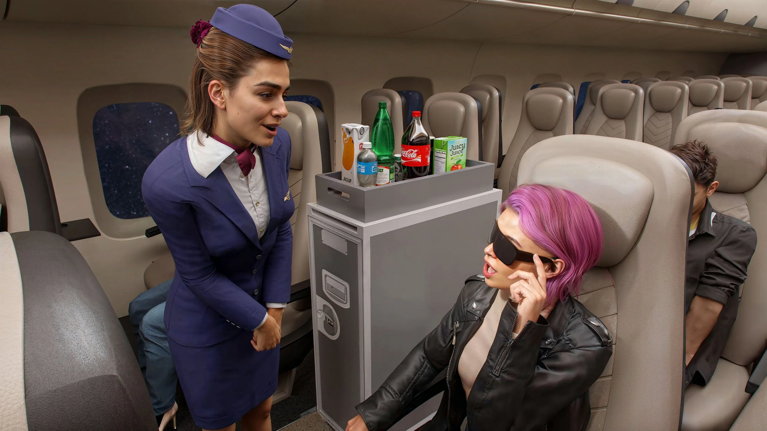20251029_ProjectPheonix_ViolaStory_Airplane_TalkingWithAttendend.jpg