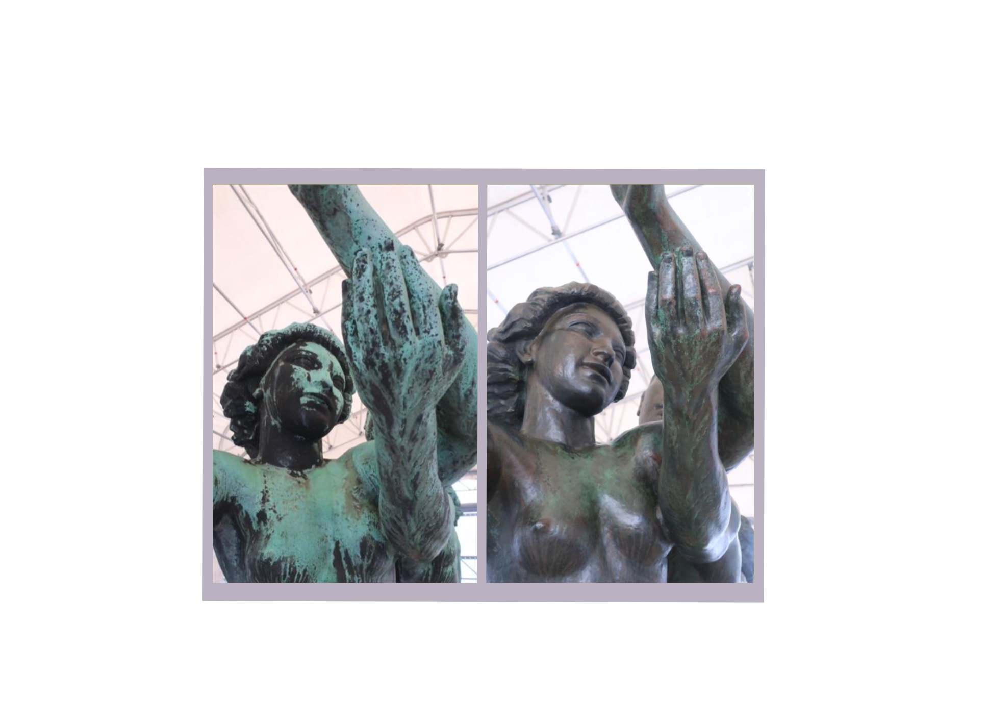 Skulpturkonservering Helsingborg konservator brons