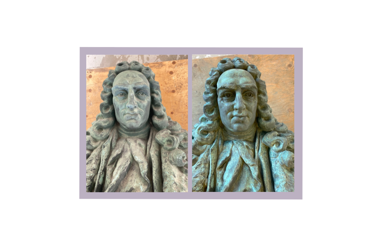 Tessin Bronsskulptur Stockholm slott