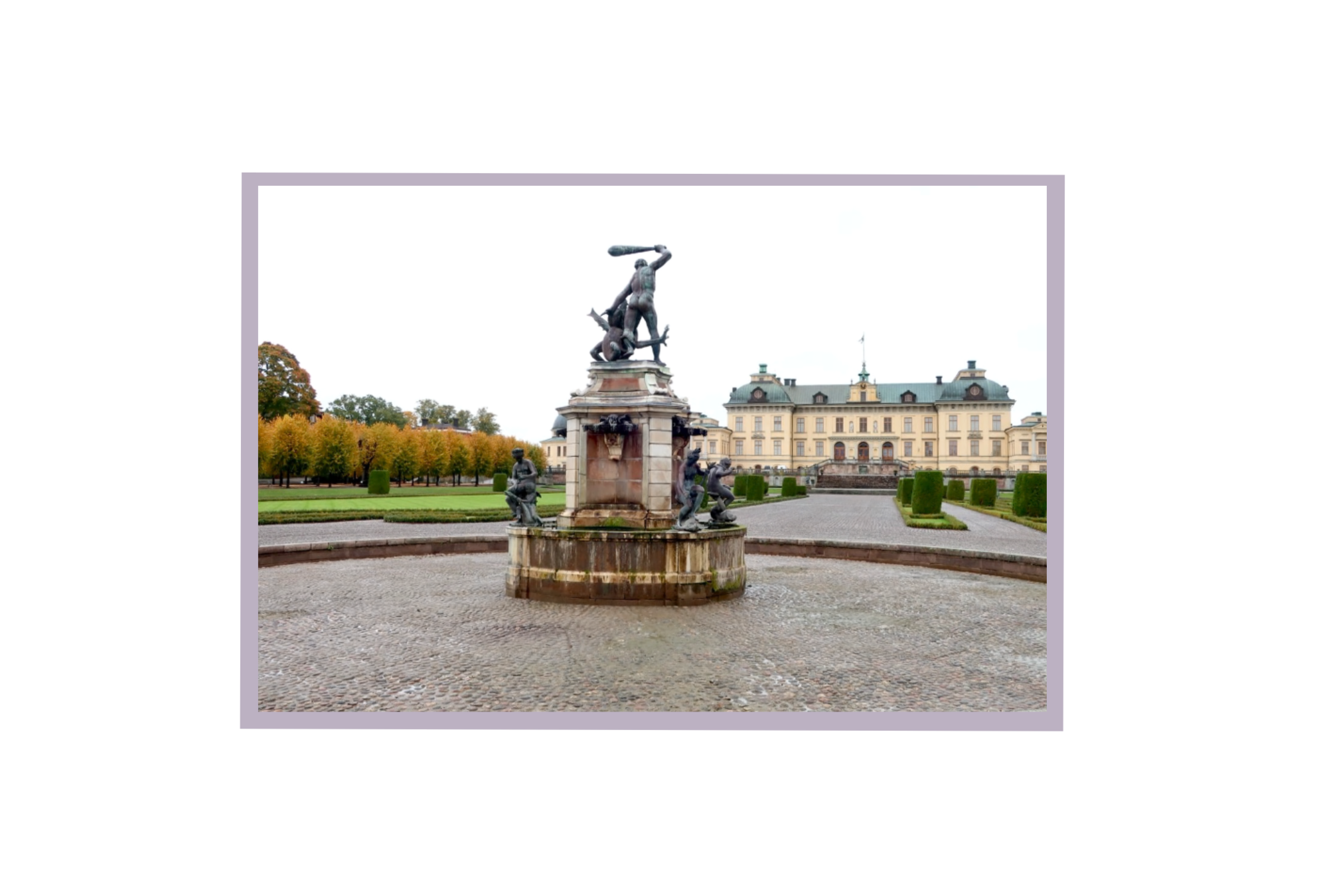 Drottningholm Skulpturkonservering Konservering skulpturer och statyer besiktning Stockholm