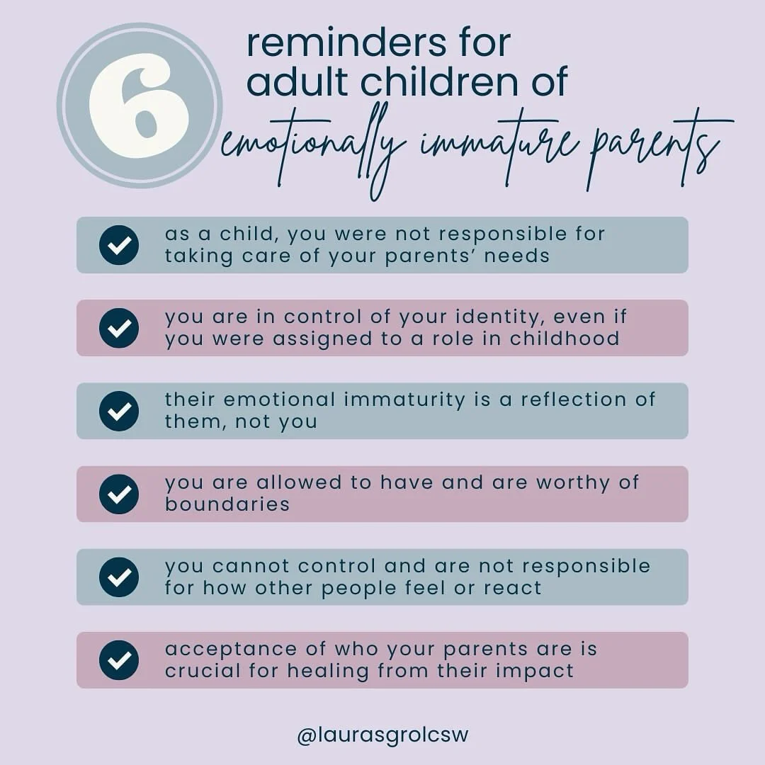 Growing up with emotionally immature parents often leaves a lasting impact on how you see yourself and relate to others 💔

As kids, many of us ended up stepping into roles we were never meant to play &mdash; caretaker, peacekeeper, overachiever &mda