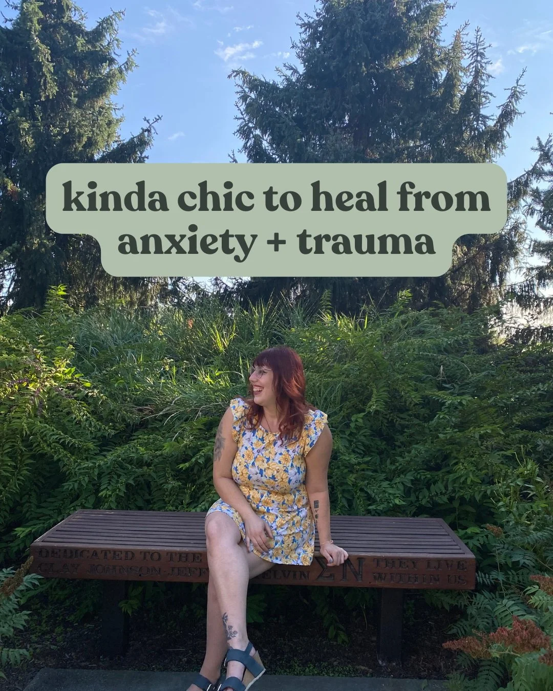 The best thing you can do for yourself is heal.

It's not easy, and it's not a linear process. But it's worth it.

If you want to:
🌷 learn how to actually feel your feelings
🌷 let go of others' opinions
🌷 befriend your nervous system
🌷 stop maski