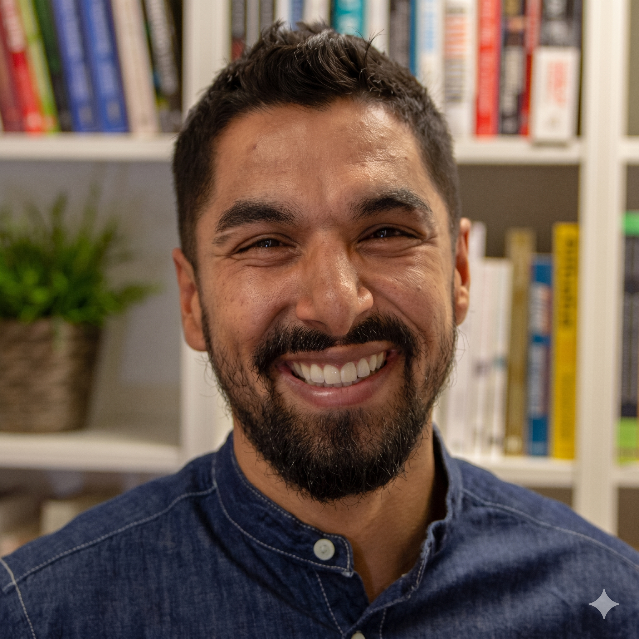 Portrait image of male founder