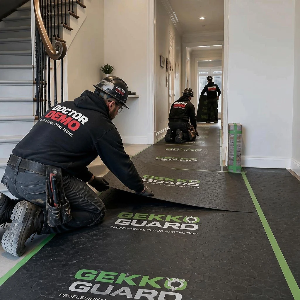 How Doctor Demo and Golden Ridge Homes Take On a Full Interior Demolition in Richmond Hill