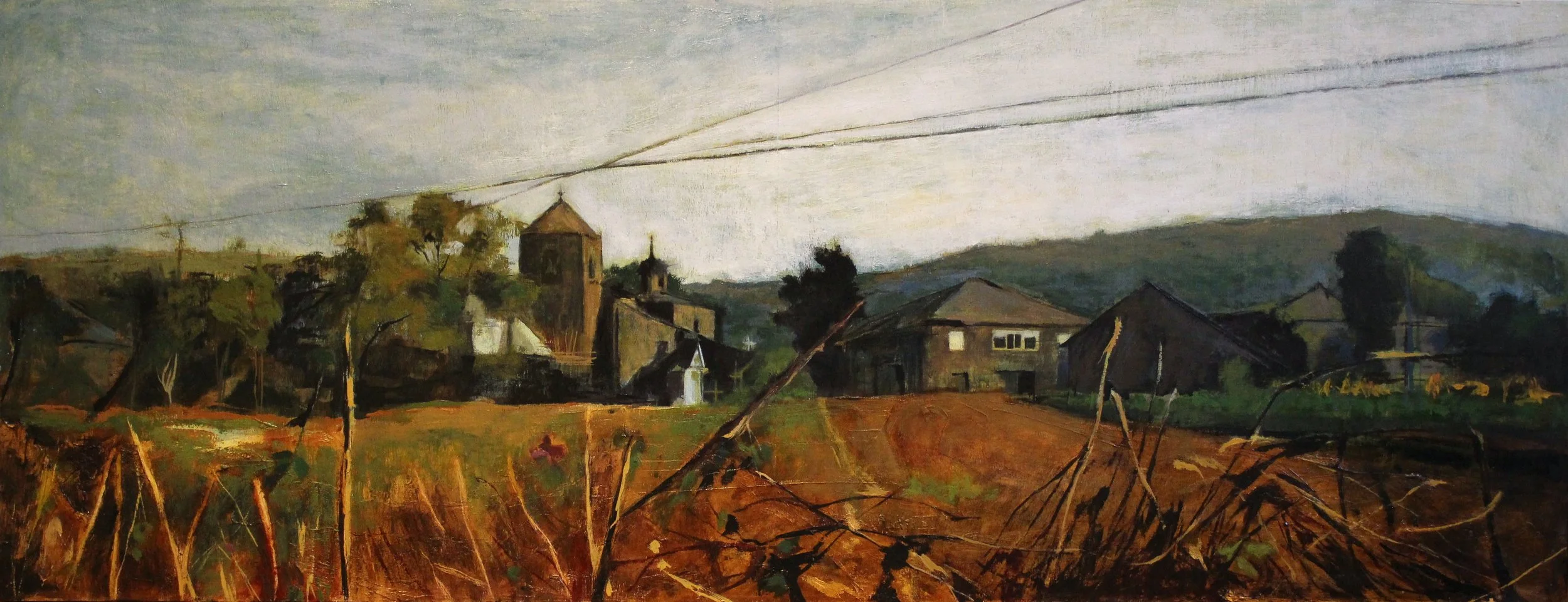 SAN SALVADOR
Óleo sobre madera
47 x 122 cm