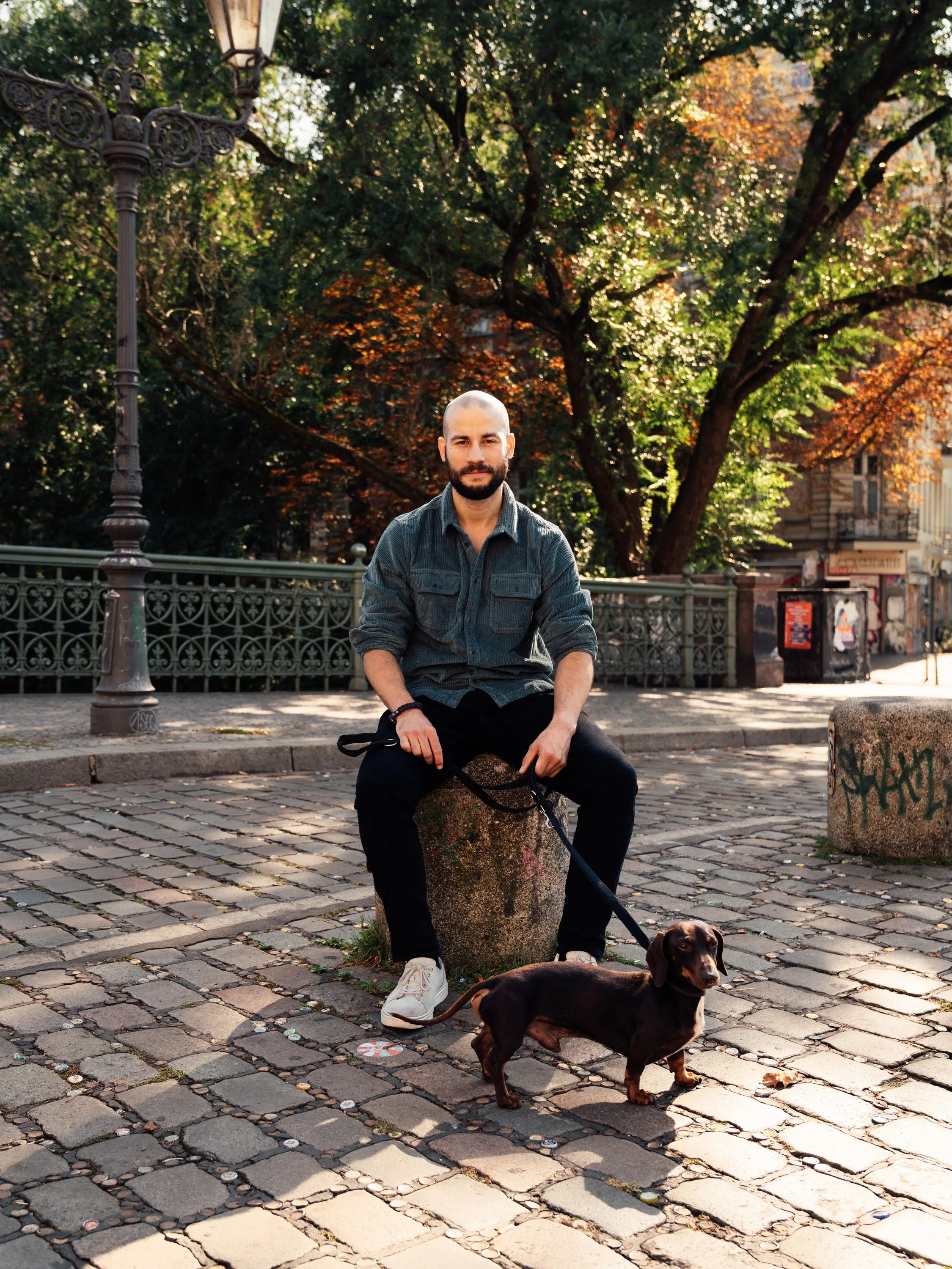 Trauredner Markus Boonen in Berlin Kreuzberg