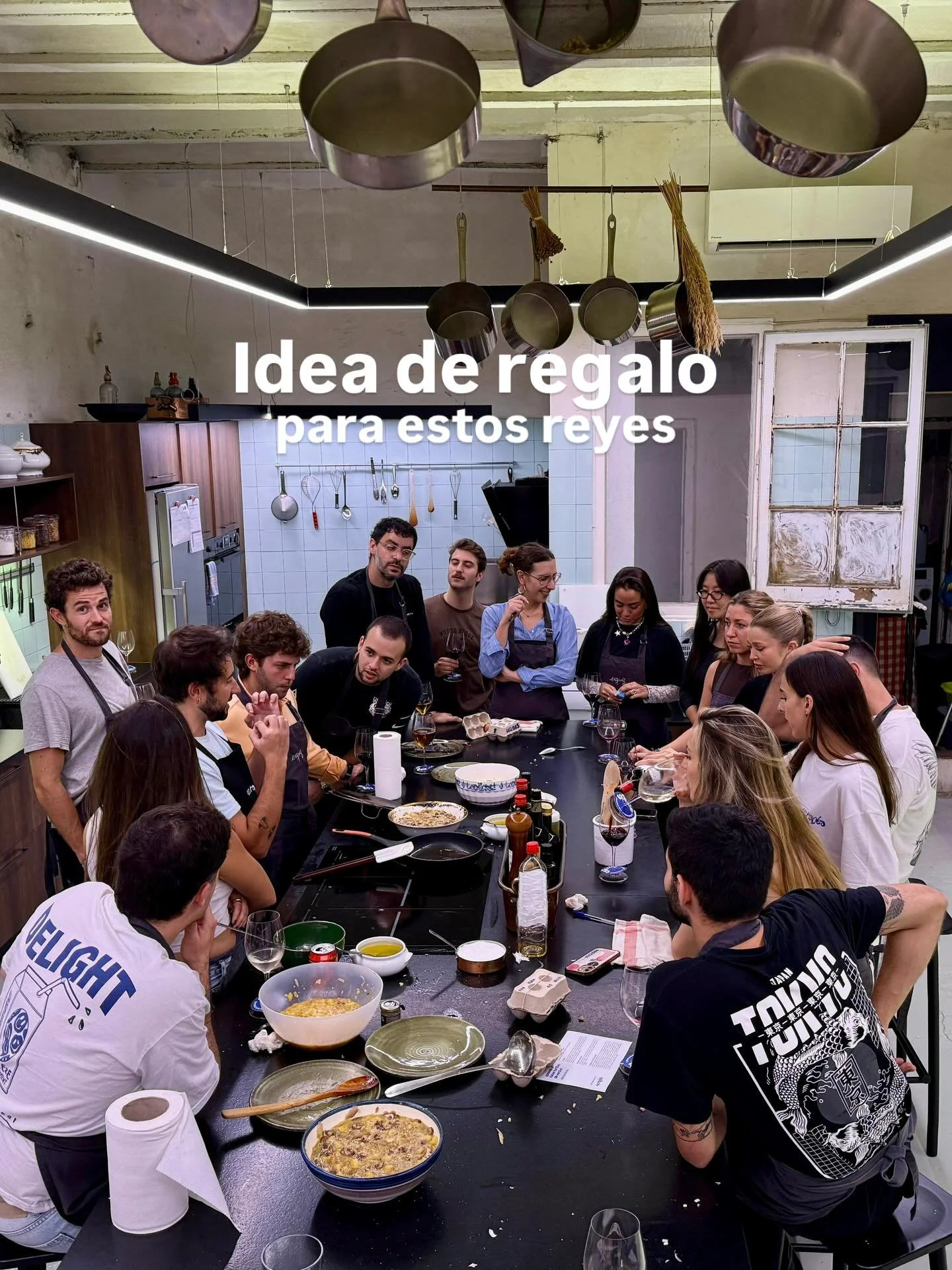 nos vemos el 15 de enero en Tortillas &amp; Wine, el regalo perfecto para los que lo dej&aacute;is todo para &uacute;ltima hora 😏🍷

&uacute;ltimas plazas disponibles para poder disfrutar de una masterclass de tortillas diferente en Barcelona, mient