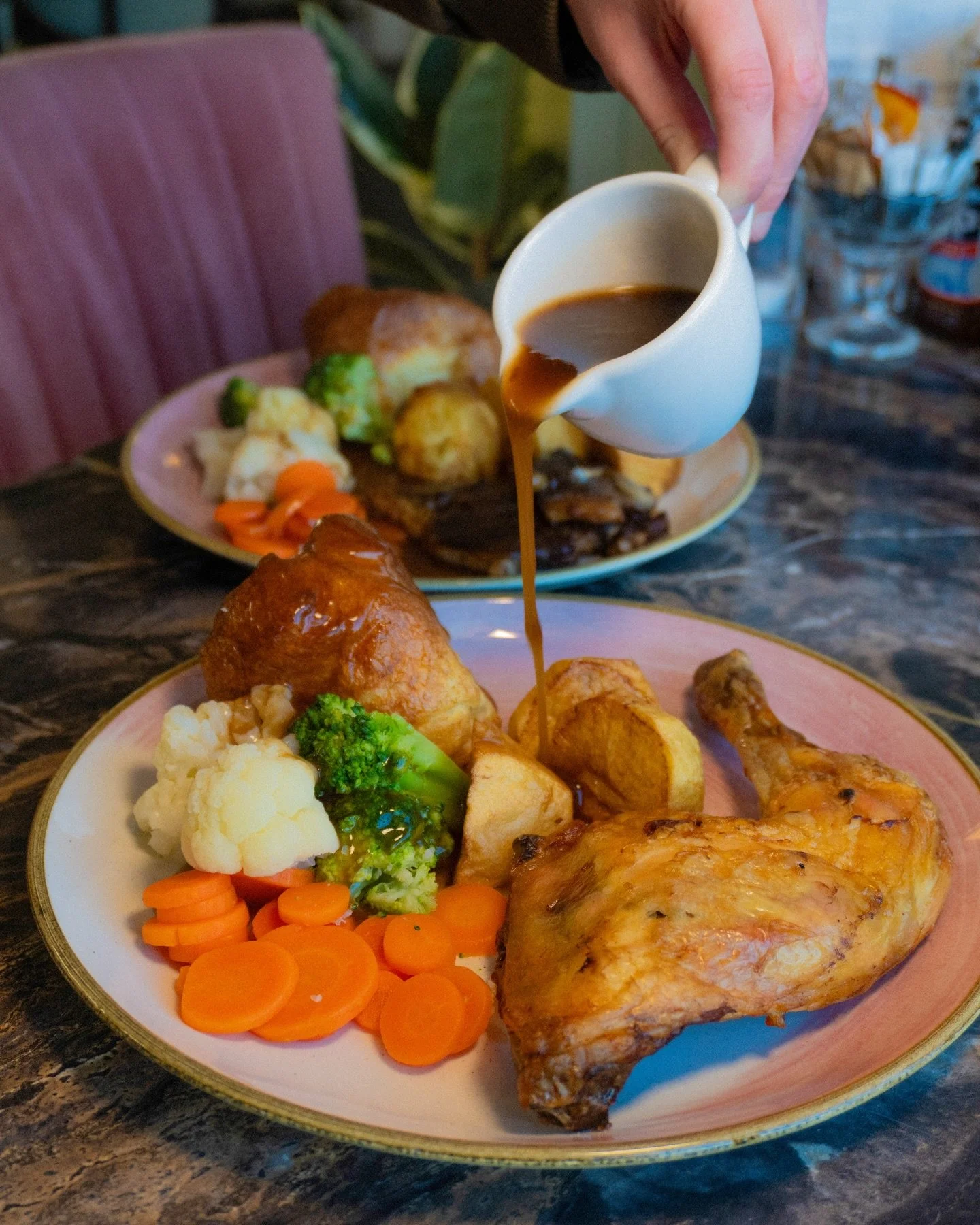 You may have noticed something new on the menu... 👀 

Introducing our Flora roast dinners; home-cooked and hearty, with a choice of tender lamb or juicy chicken, served with roast potatoes, fresh vegetables and a giant Yorkshire pudding.

The best p