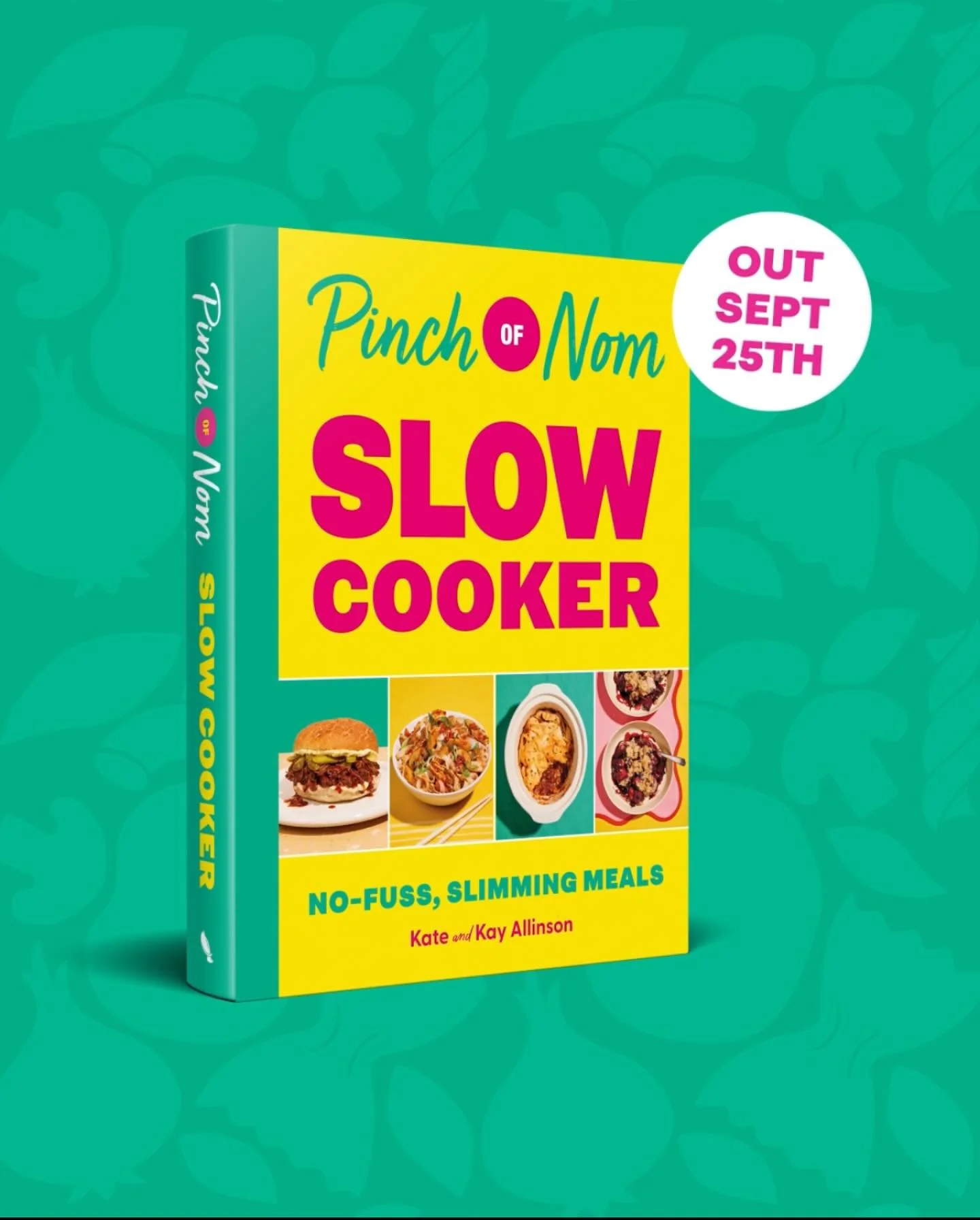 100 delicious slimming slow cooker recipes coming from the brilliant Pinch of Nom this September&hellip;