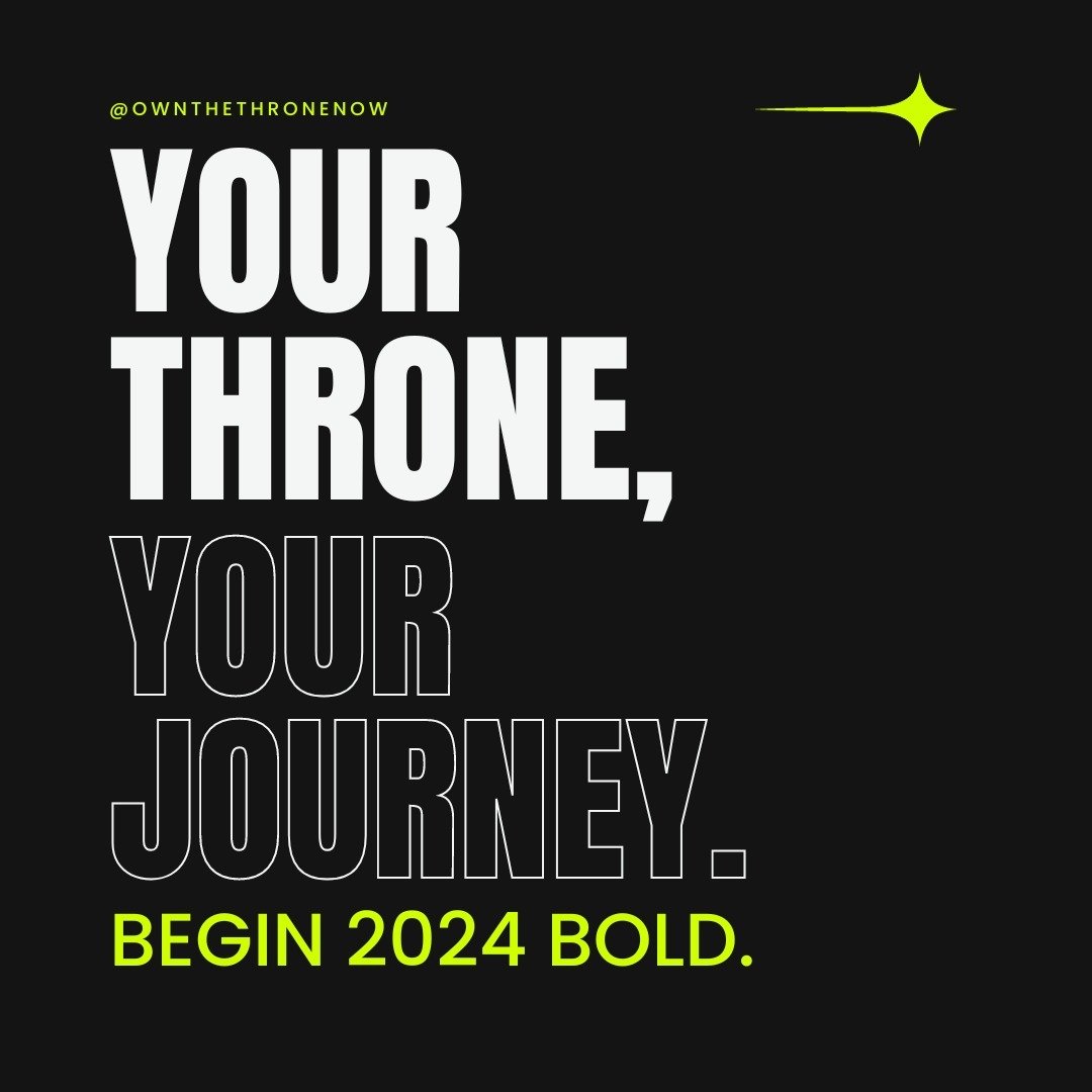 Embrace the lifestyle of owning your throne with integrity, empowerment, and trust. 
Dedicated to revitalizing your brand and helping you shine in the spotlight. 

Let's make a positive impact together!

#happynewyear #empowerment #brandrevitalizatio