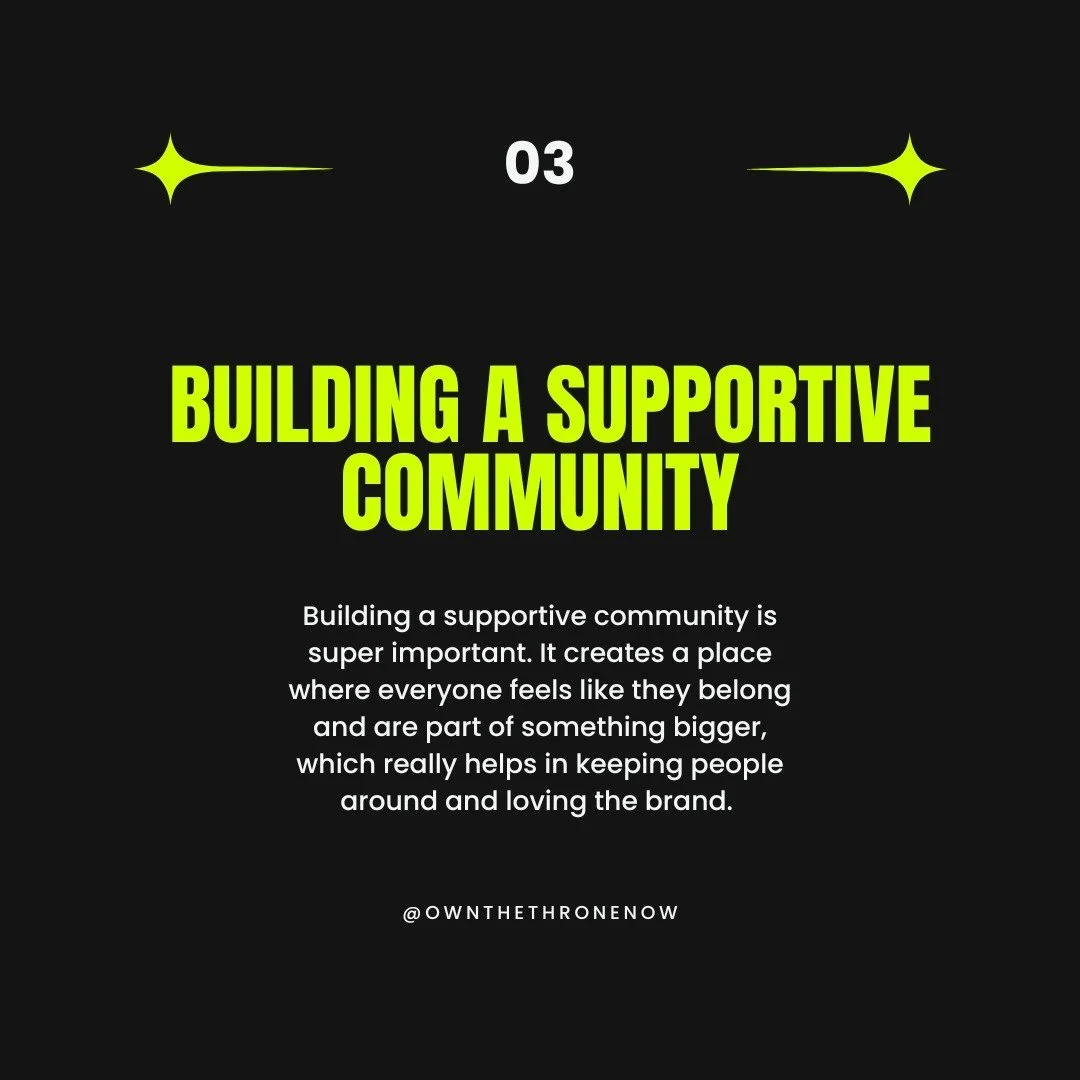 It's also a cool spot for everyone to chat, swap stories, and get real about what they think, making everyone trust and believe in your brand even more. Plus, it's a goldmine for feedback, helping to tweak and improve things in a way that really hits