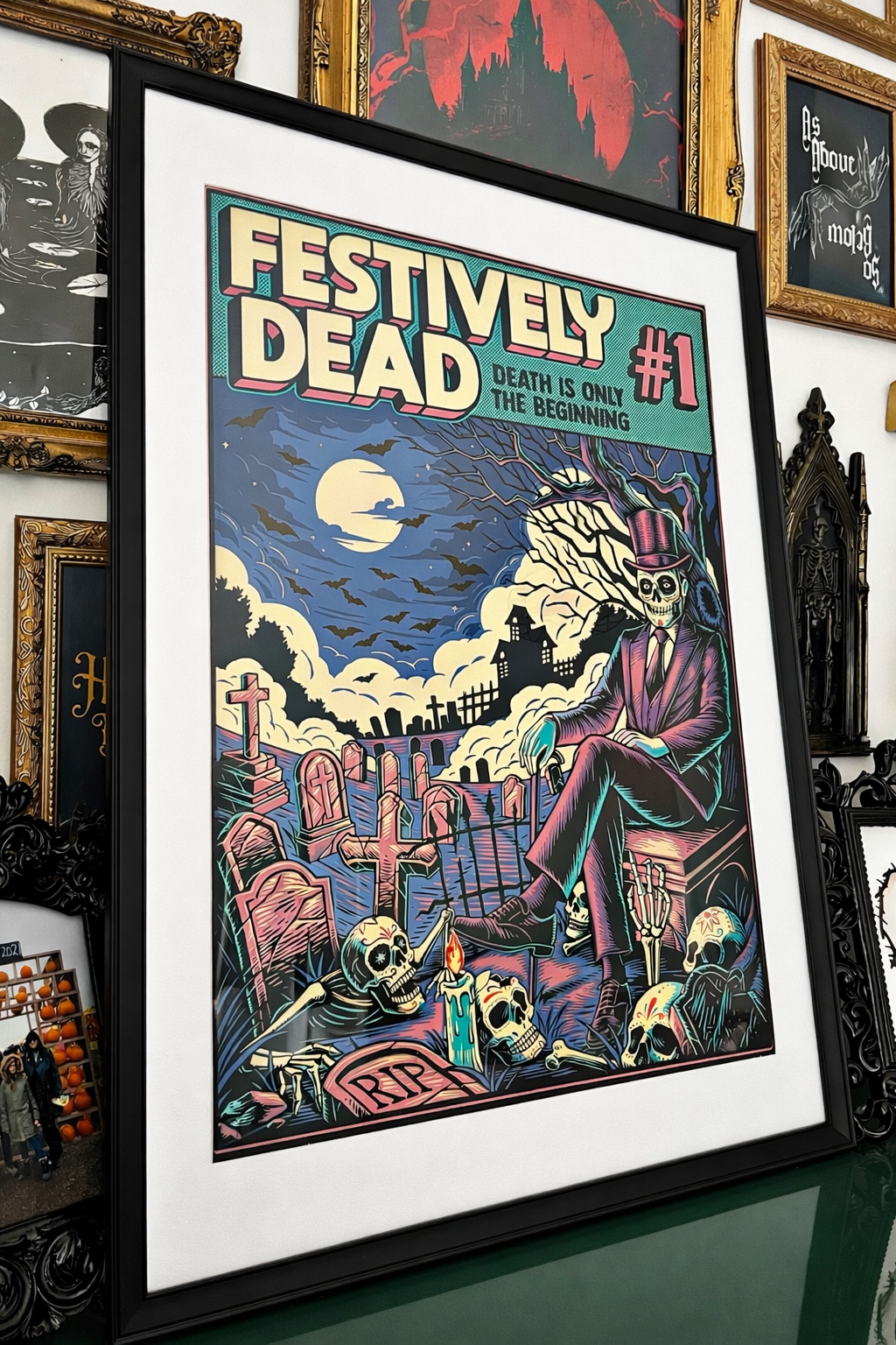 Death is only the Beginning Comic Book #1 Art Print