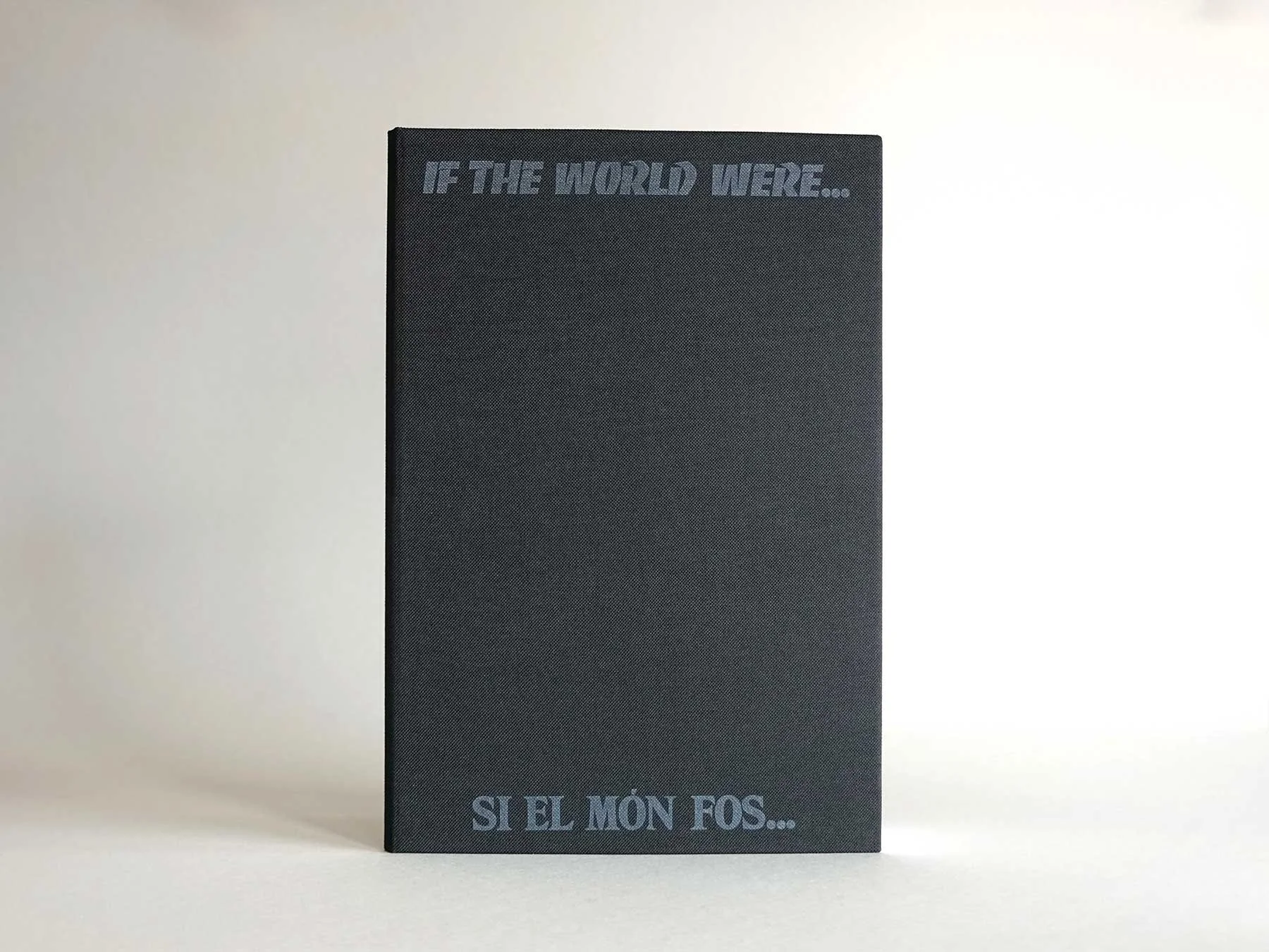 If the world were...