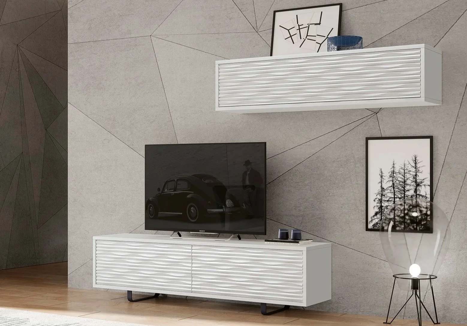 Modernes Wohnzimmerset "Eleganza"