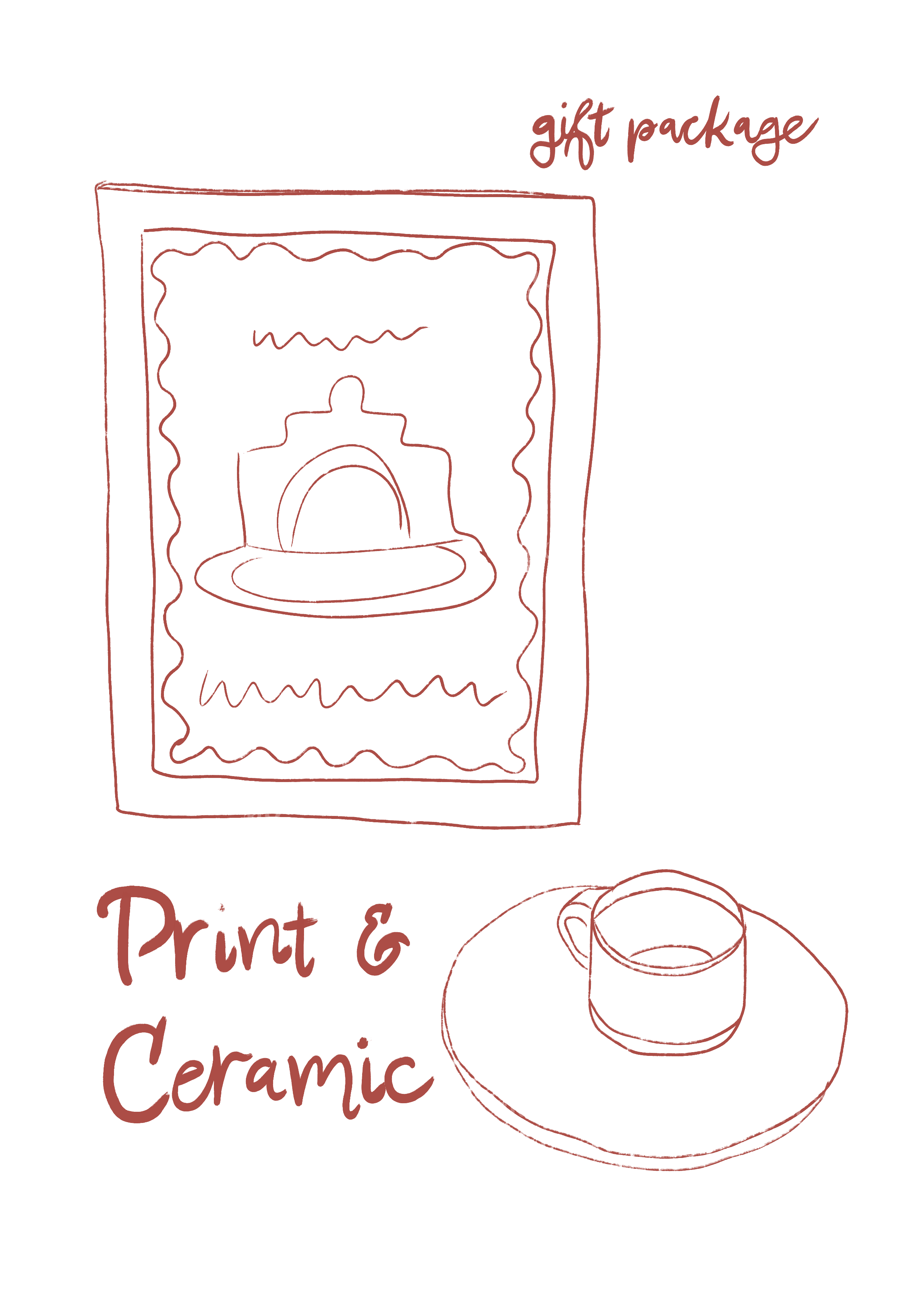 Print & Ceramic Gift
