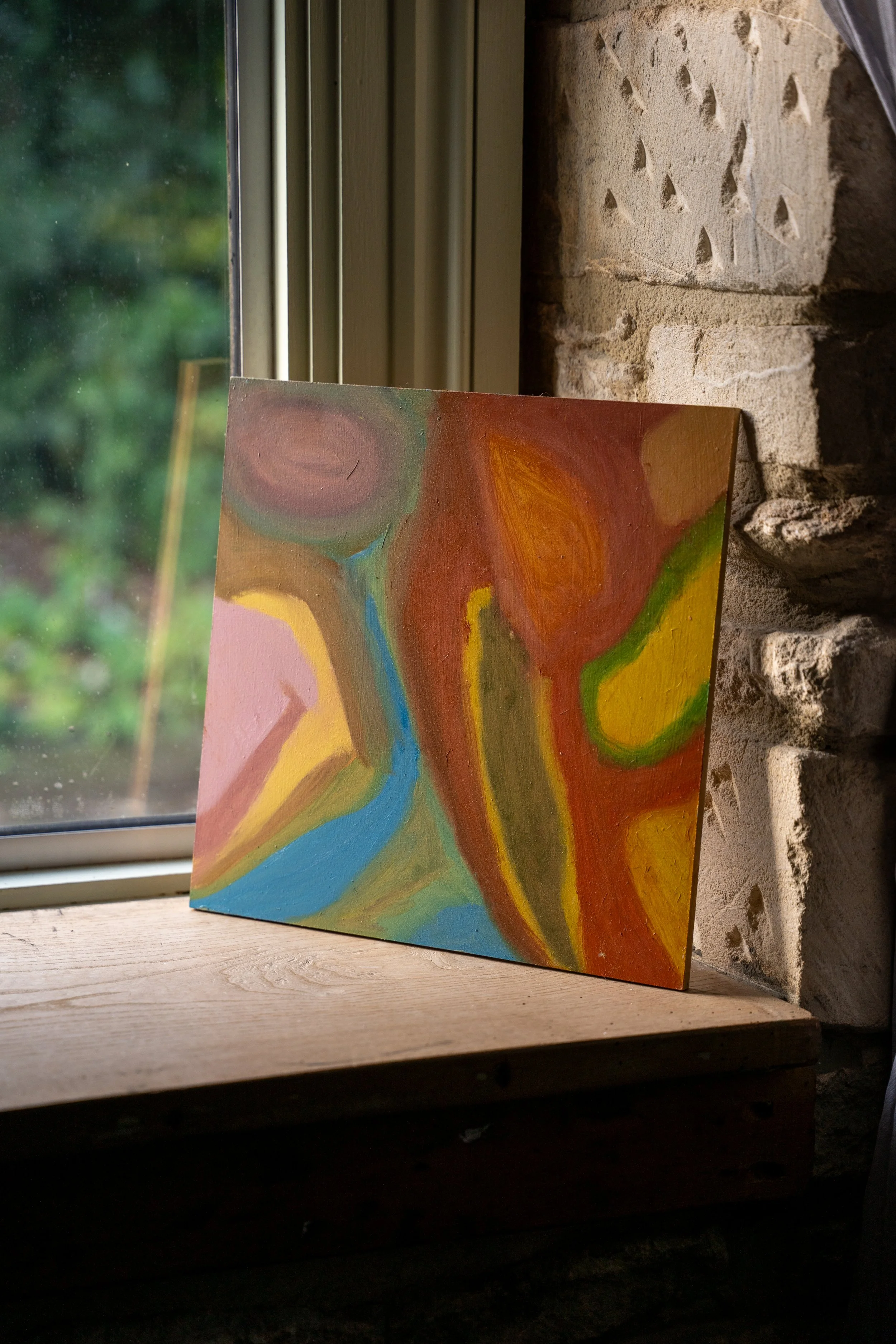 Original oil on board by Ellie Lula Atkinson