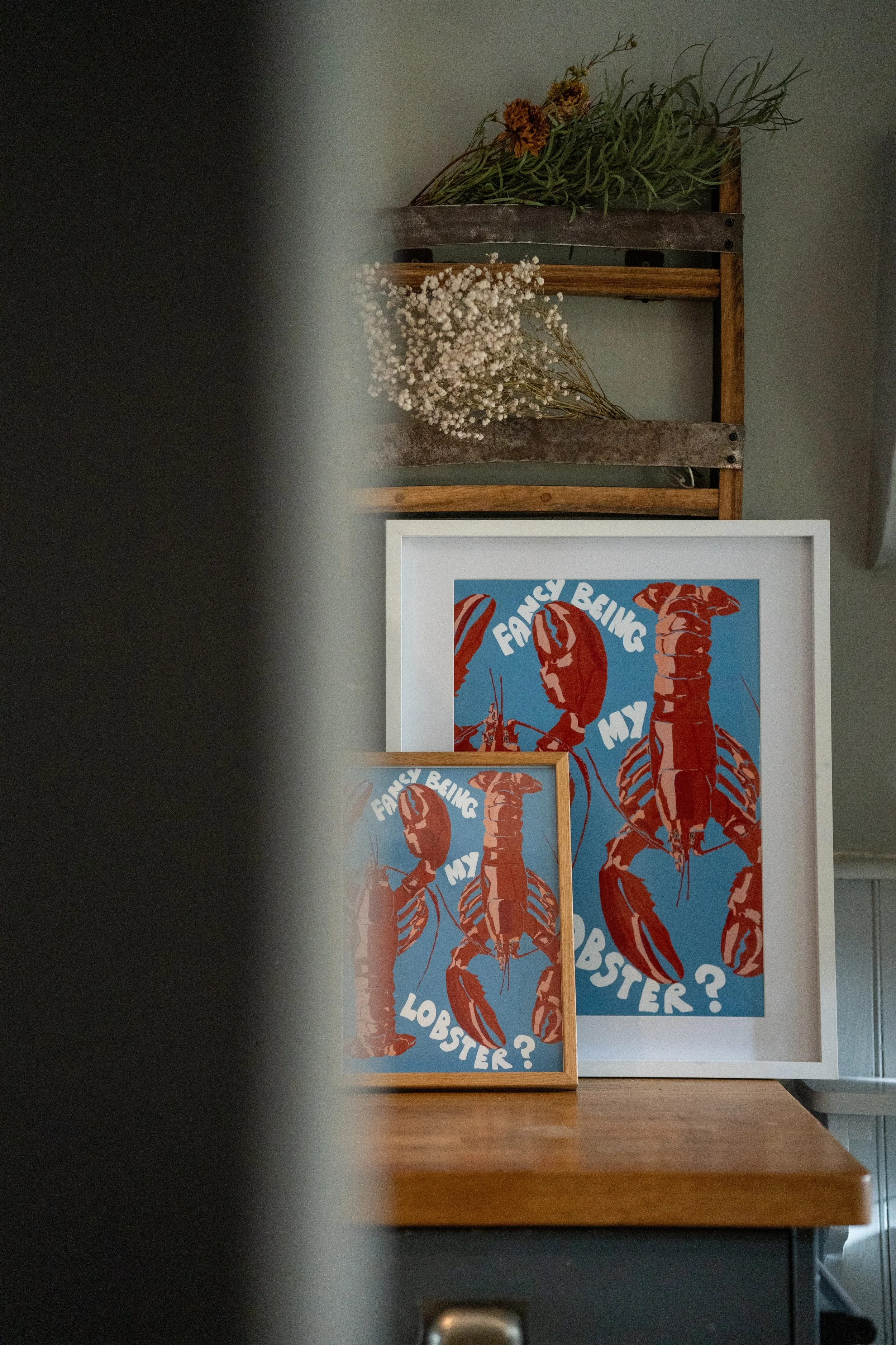 ‘Fancy Being My Lobster?’ A3 Print