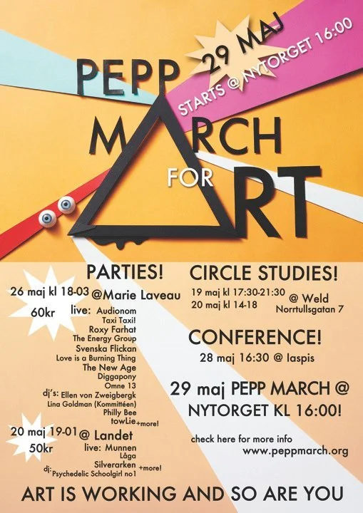 Pepp march for art 2010
