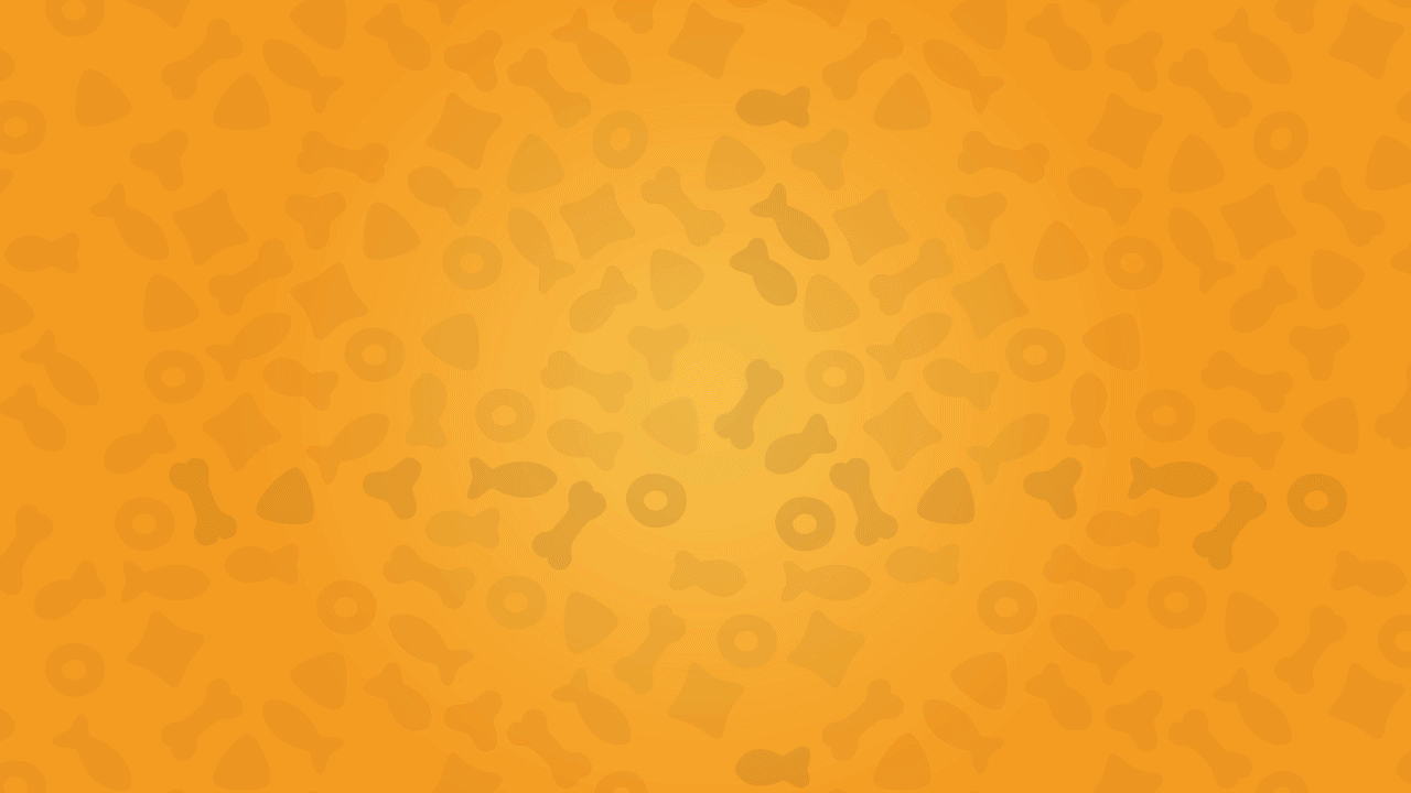 The Cat Nanny' on a yellow background with a subtle animal pattern