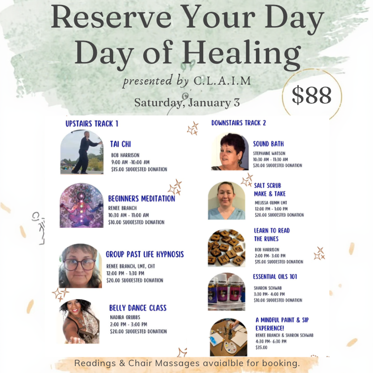 Day of Healing with C.L.A.I.M