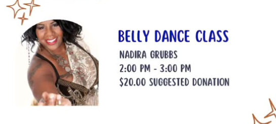Bellydance Class with Nadira Grubbs