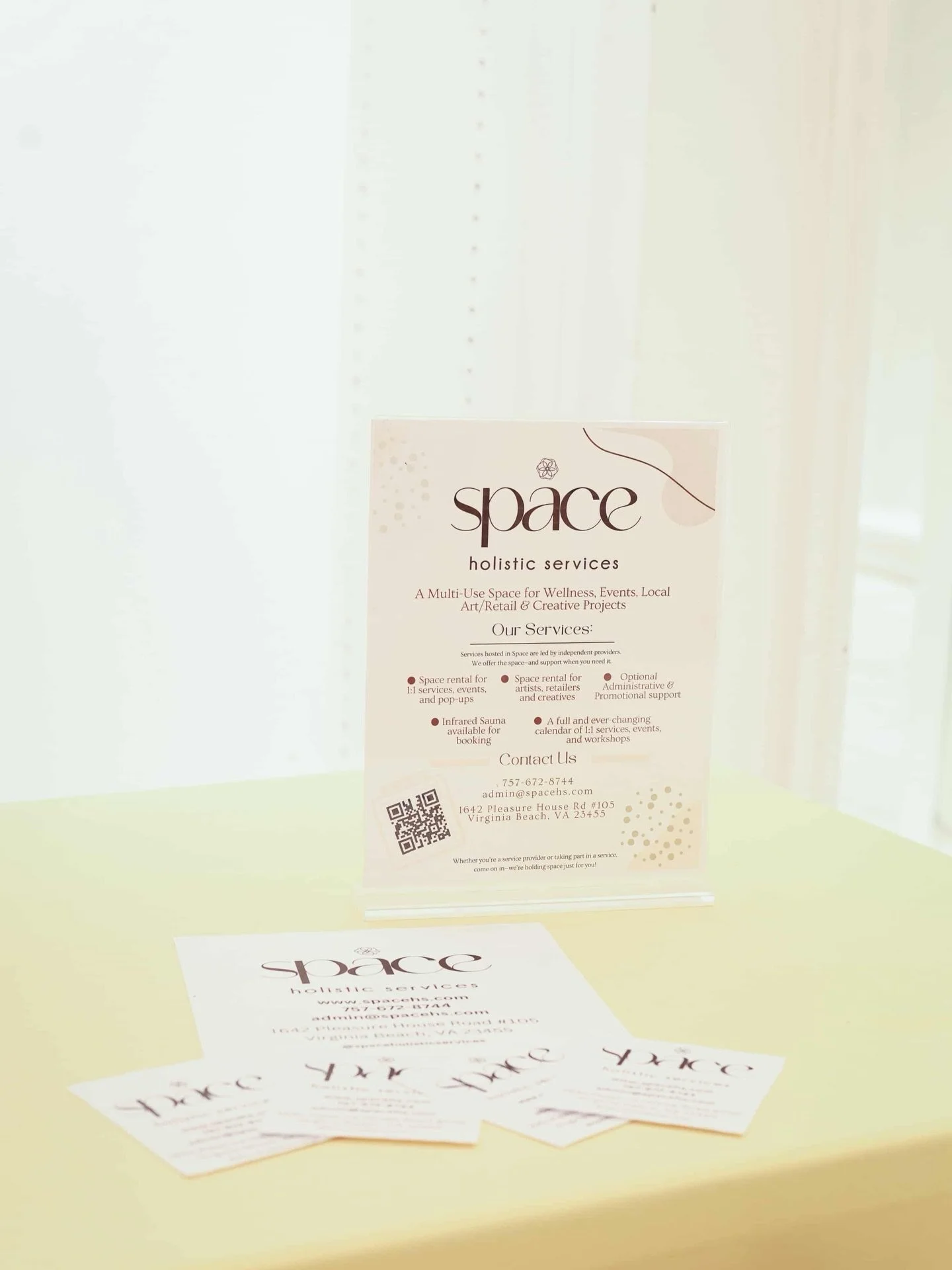 🪐🪐

Space for wellness | creativity | experiences

Book a tour to host or check out our website to join in upcoming events in or out of Space 🪐

&bull;&bull;&bull;&bull;

📸 Photo taken by @majesticvisuals._ of the Space Table at the auditions for