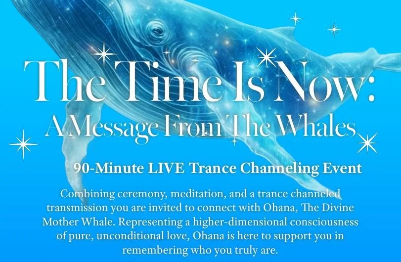 A Message From the Whales: 90-Minute Trance Channeling Event