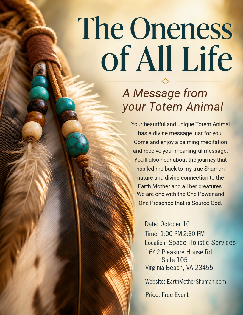 The Oneness of All Life: A Message from Your Totem Animal with Audrey Hiltke