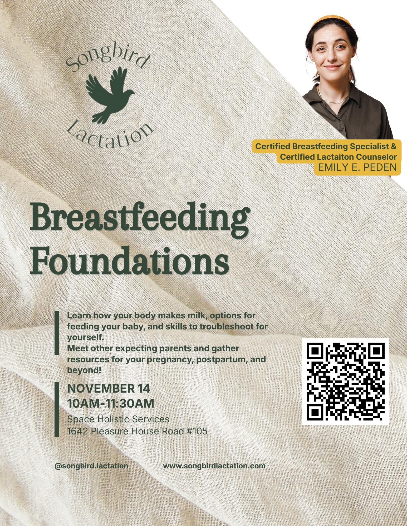 Breastfeeding Foundations with Emily Peden of Songbird Lactation