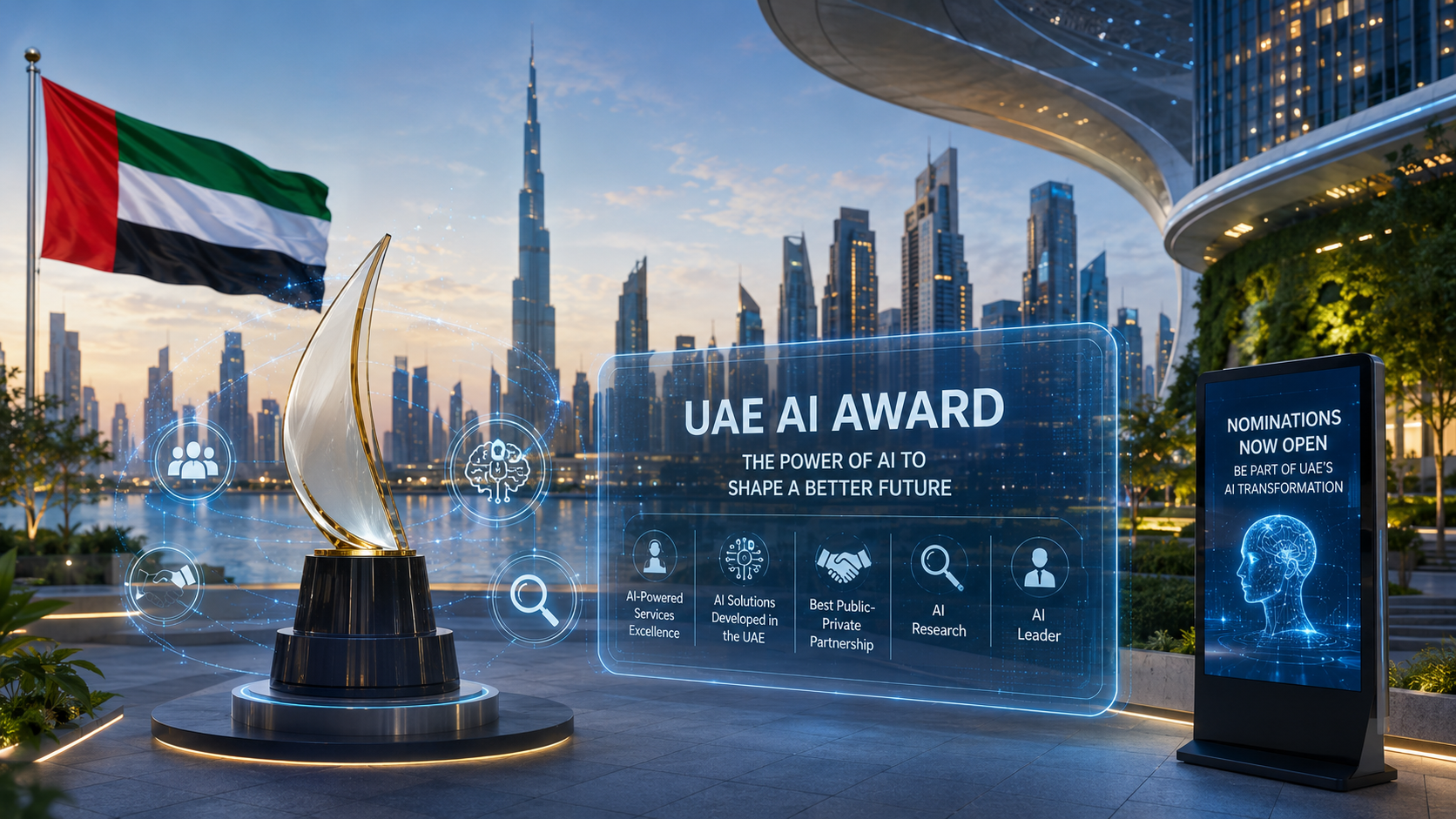 UAE Opens AI Award Nominations Across 5 New Categories