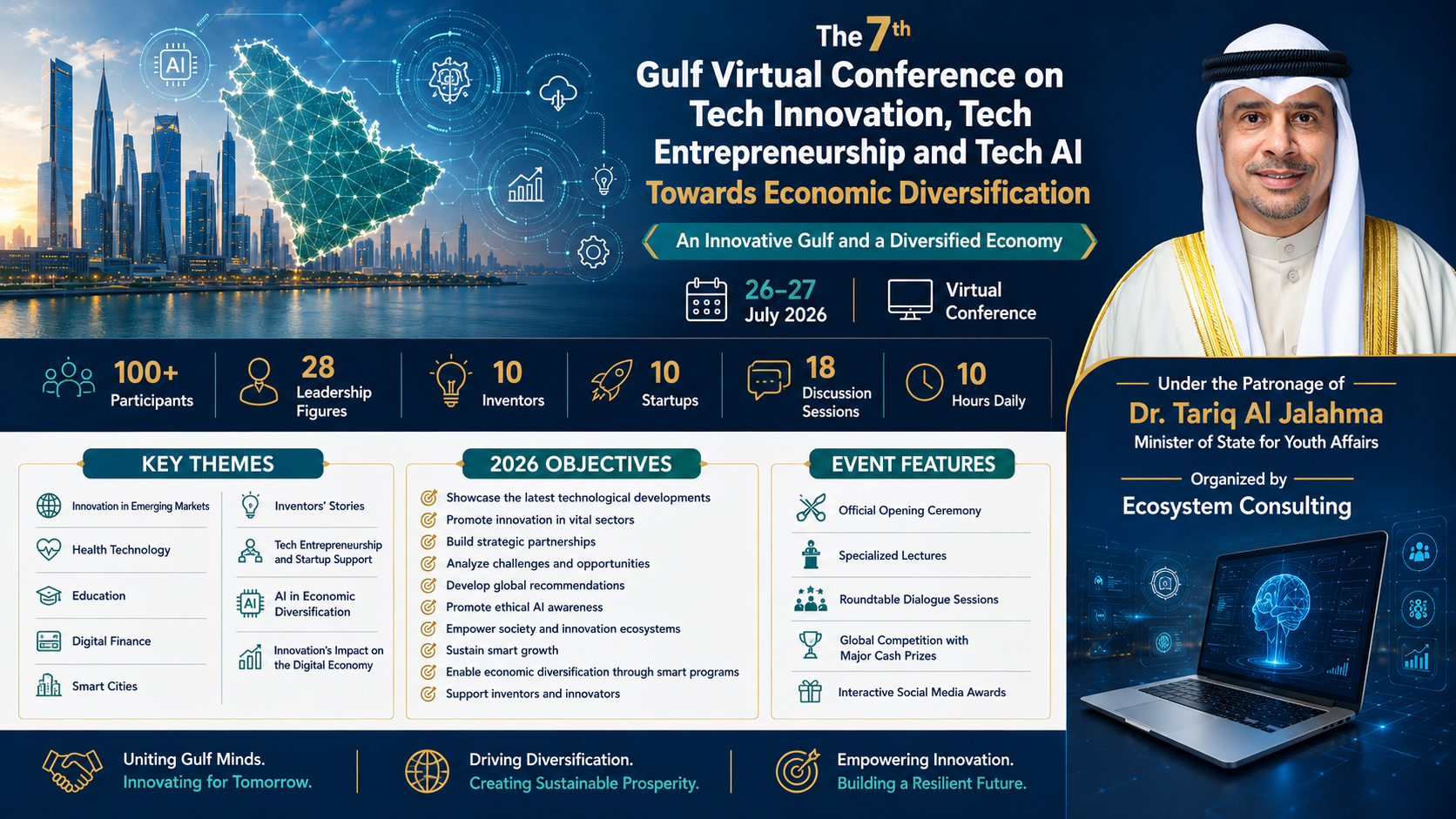 Gulf Tech Conference to Feature 100+ Participants and 18 Sessions