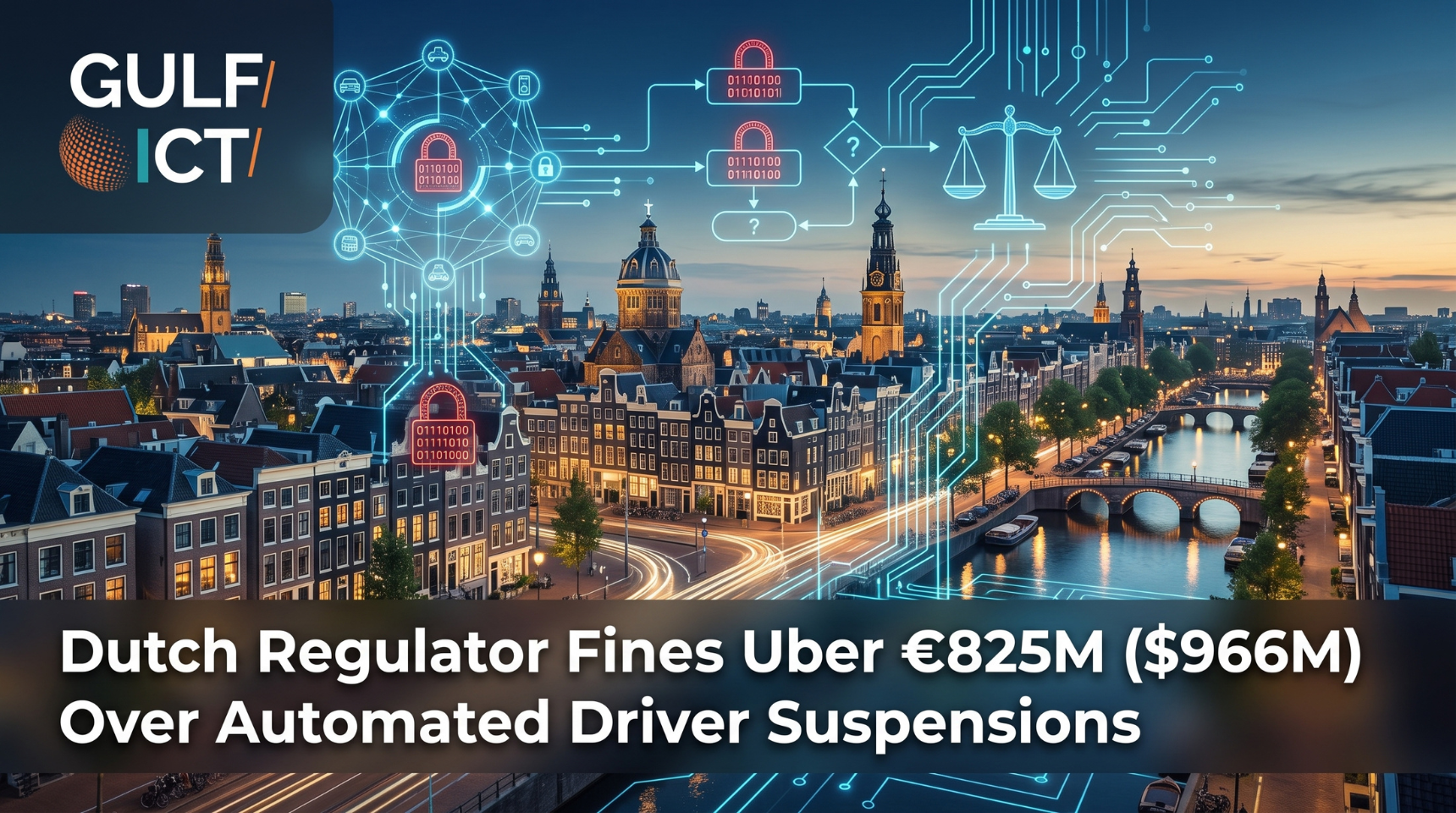 Dutch Privacy Regulator Fines Uber €825M ($966M) Over Automated Driver Account Deactivations