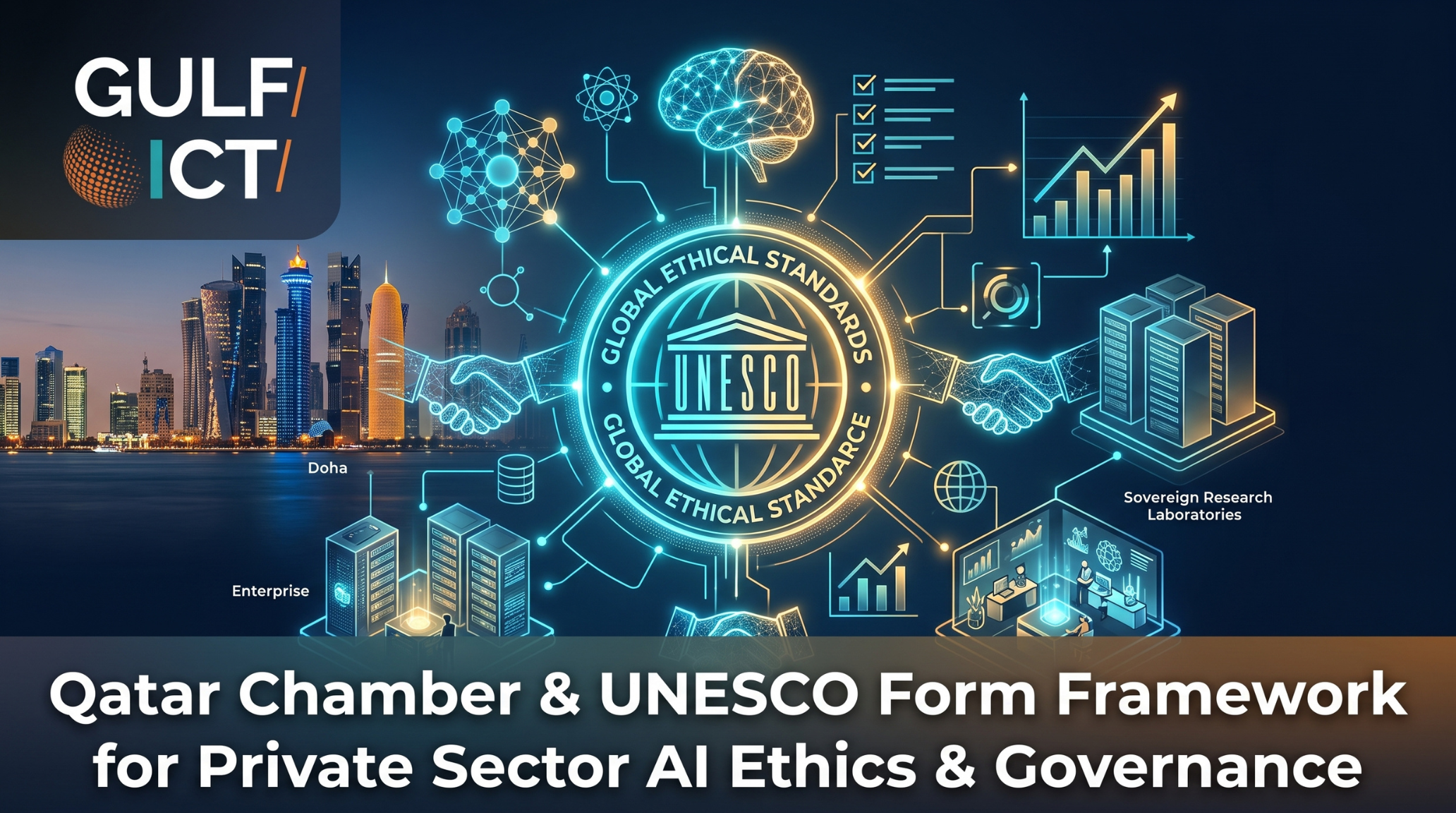Qatar Chamber and UNESCO Form Bilateral Framework to Train Private Sector in AI Governance and Ethical Deployment