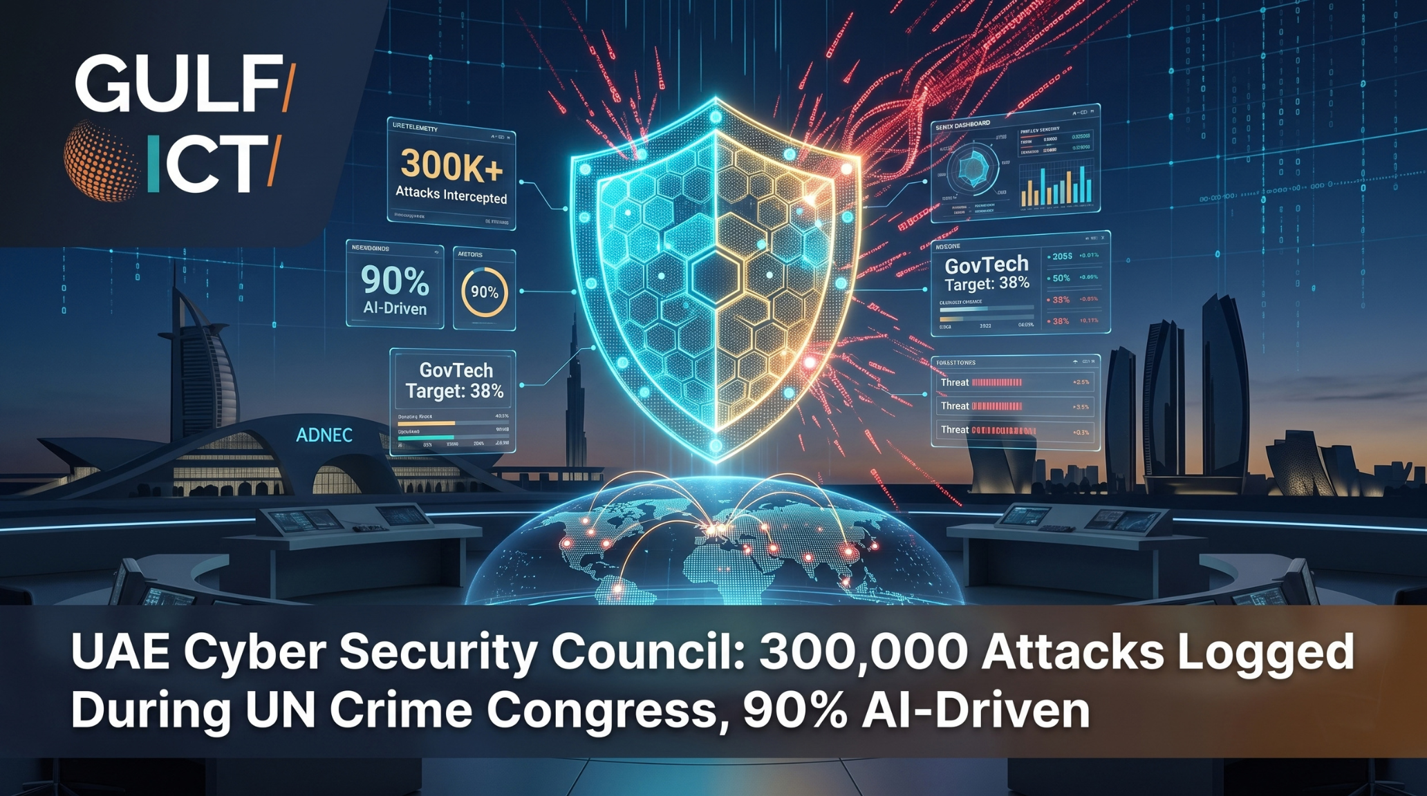 UAE Cyber Security Council Intercepts 300,000 Attacks During UN Crime Congress with 90 Percent Driven by Artificial Intelligence