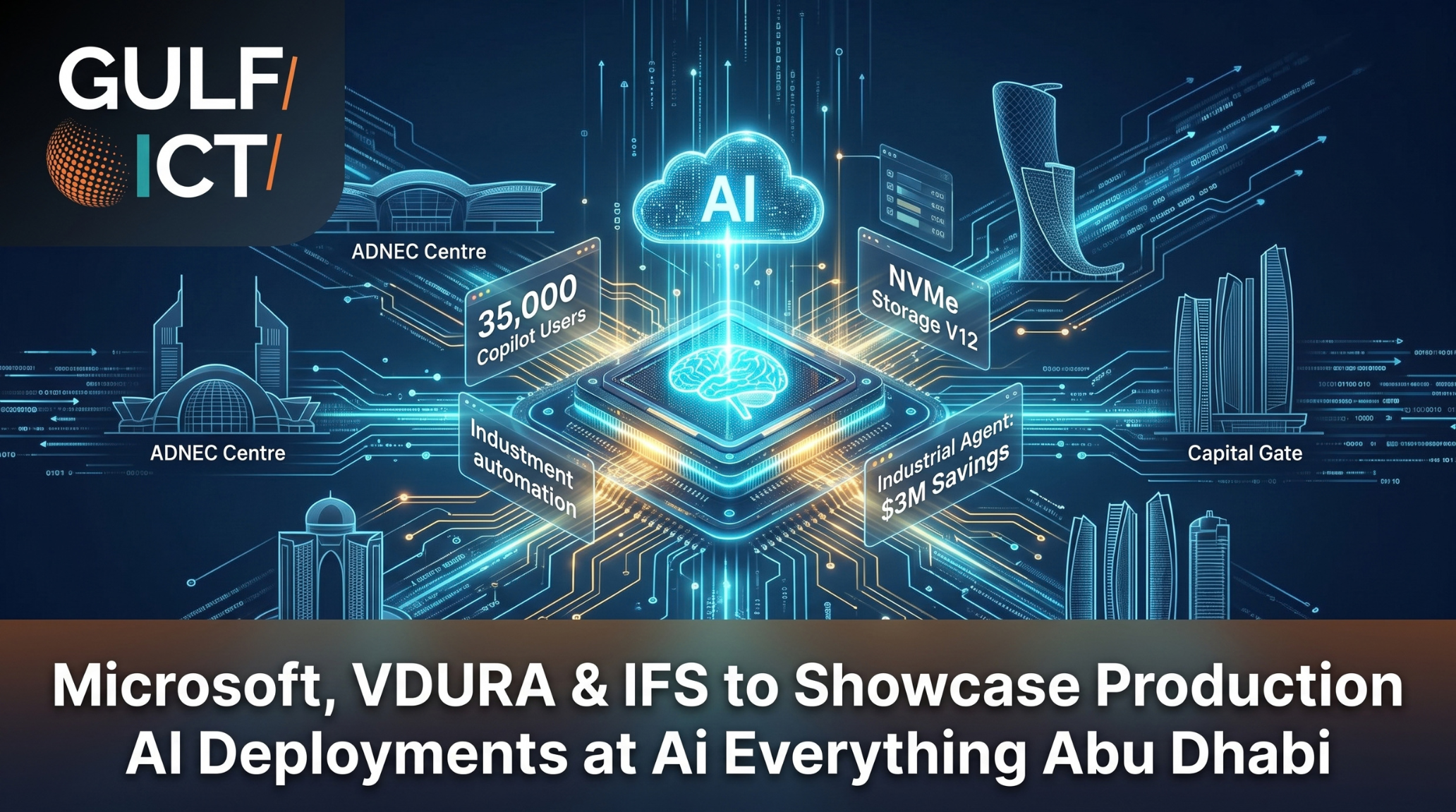 Microsoft, VDURA, and IFS to Unveil Mission-Critical AI Deployments at Ai Everything Abu Dhabi 2026 as Capital Eyes 2027 AI-Native Milestone