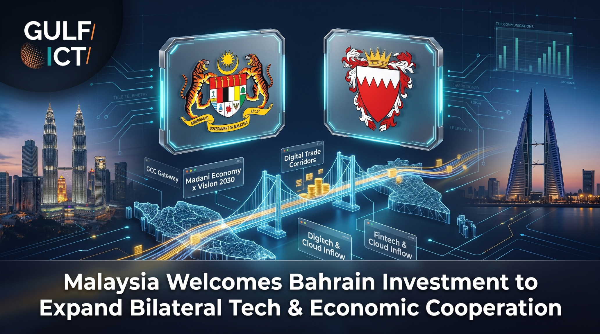 Malaysia Welcomes Bahraini Capital Inflow as Bilateral Ties Expand Across Digital Economy, Islamic Finance, and GCC Trade Gateway