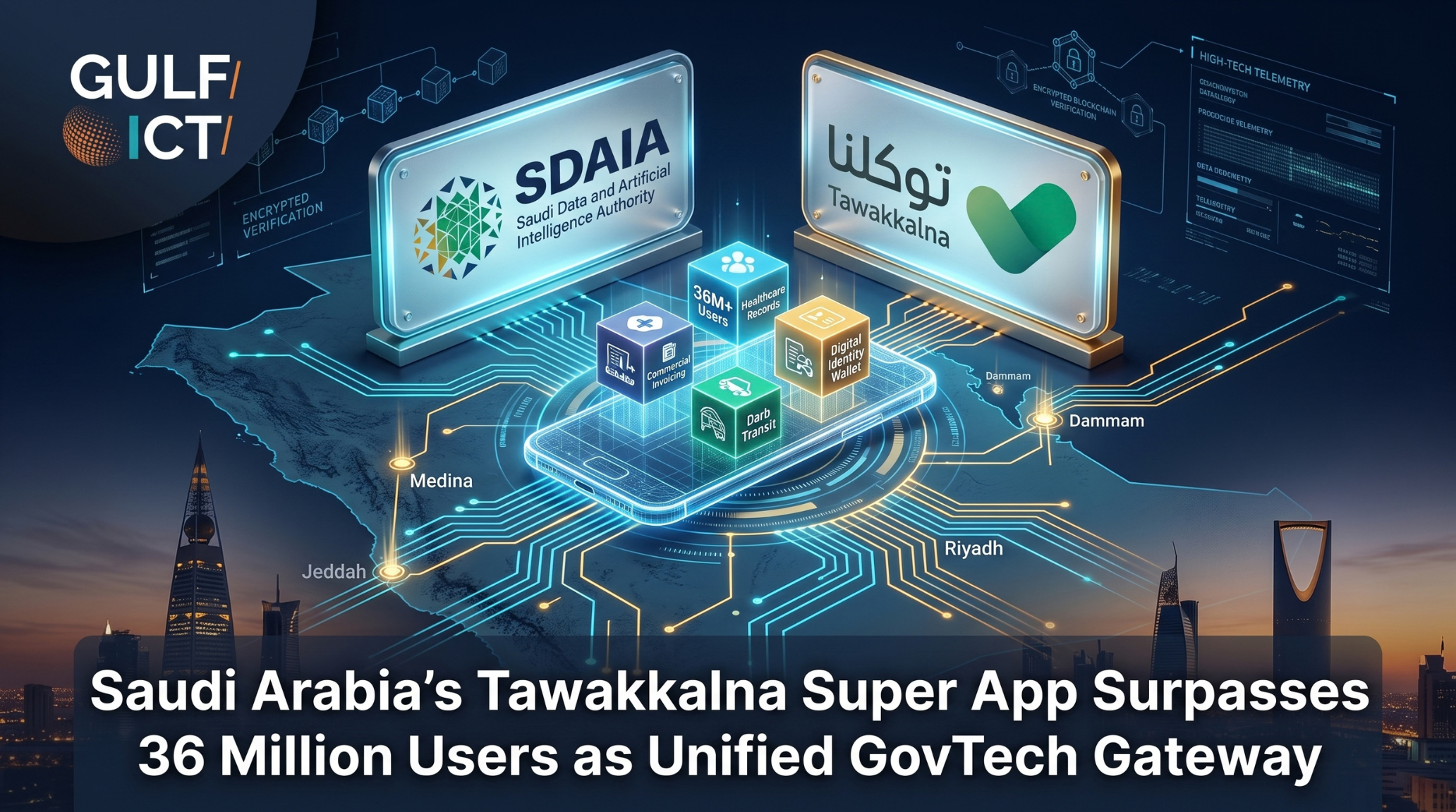 Tawakkalna Surpasses 36 Million Beneficiaries as Saudi Arabia Consolidates Multi-Sector Public and Commercial Services Under Unified National Super App