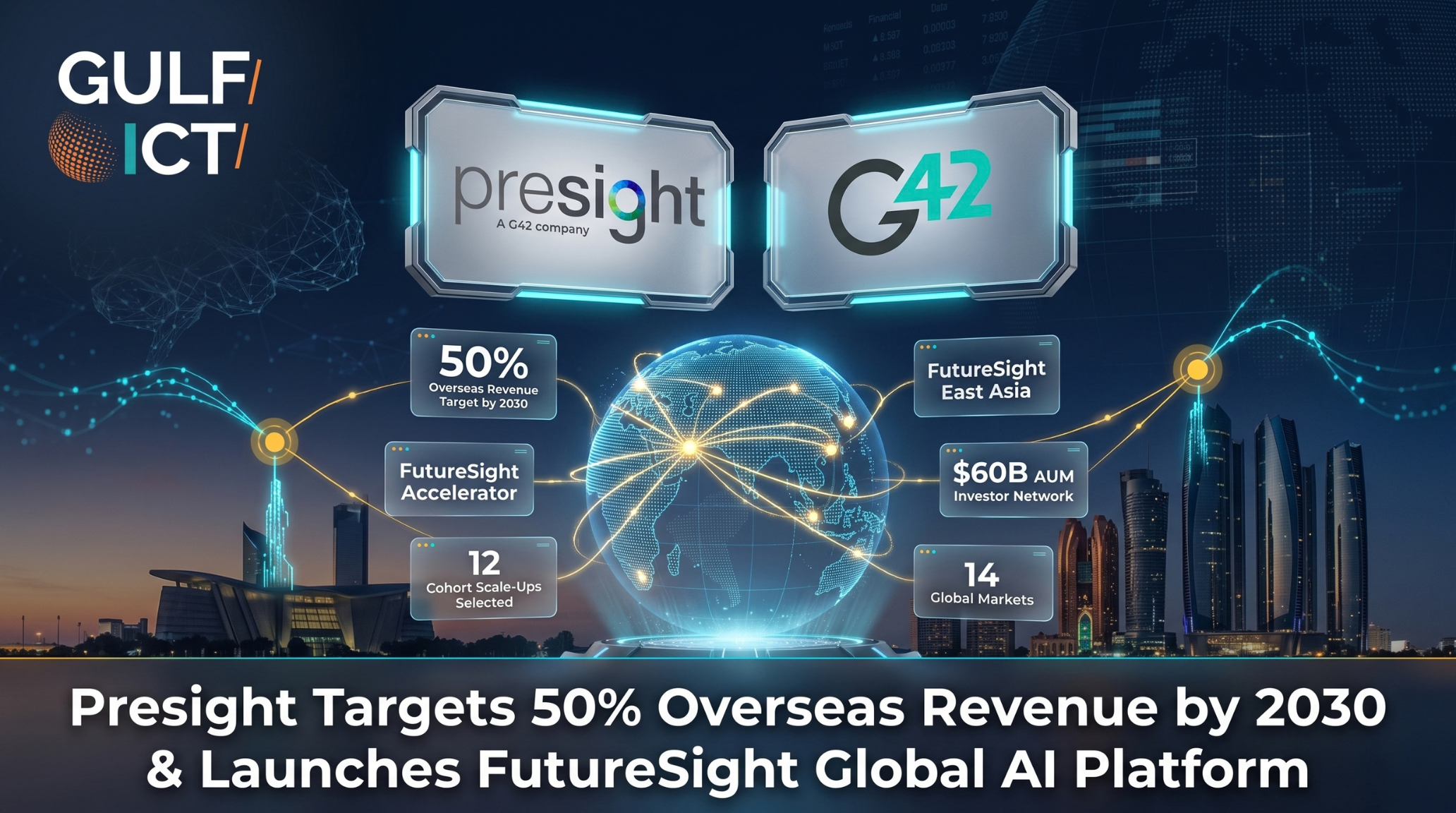 Presight Targets 50% International Revenue by 2030 and Launches FutureSight Platform to Connect Global Scale-Ups with Sovereign Capital