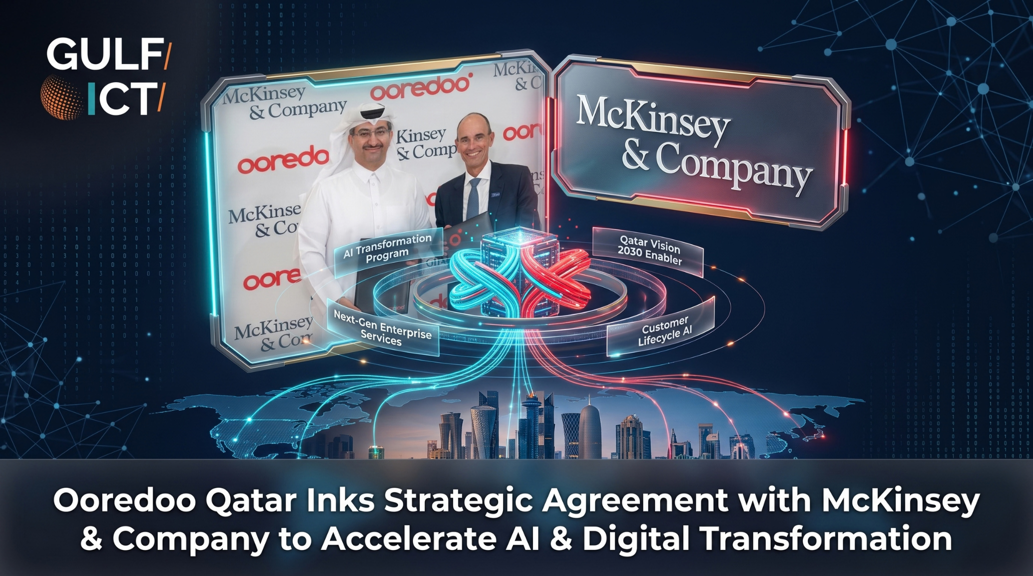 Ooredoo Qatar Partners with McKinsey &amp; Company to Accelerate Digital Transformation and Scale Enterprise AI Adoption