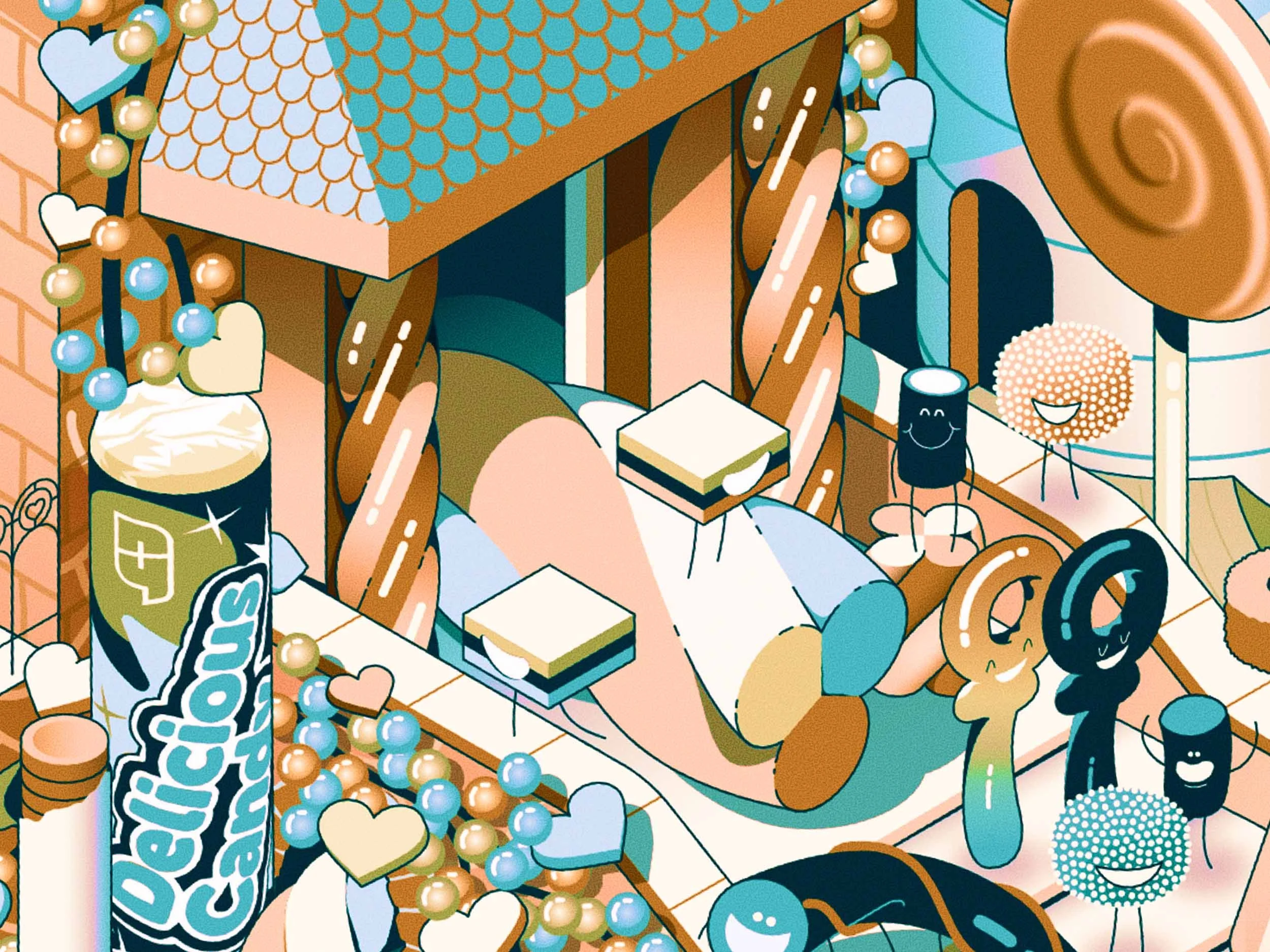 Marshmallow Mansion – Closeup 1